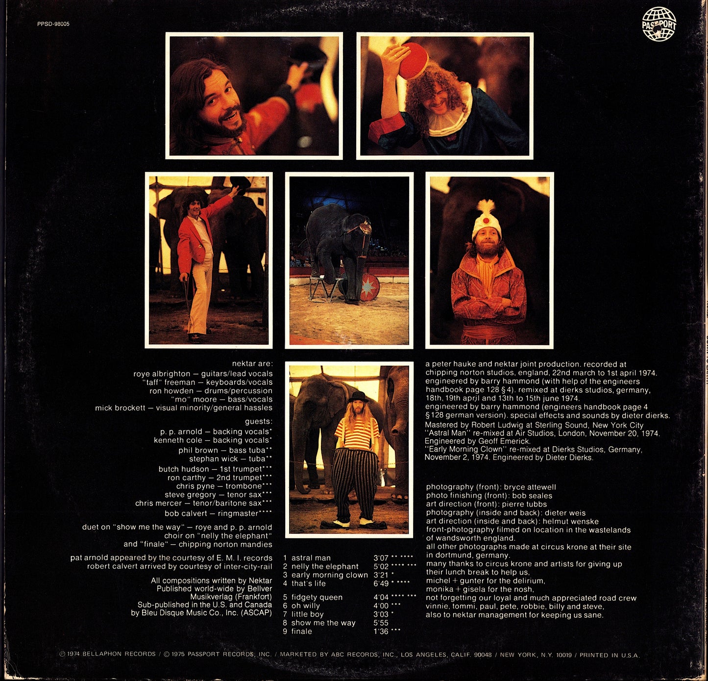 Nektar – Journey To The Centre Of The Eye Vinyl LP Kopie