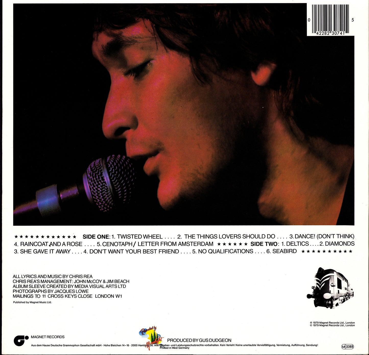 Chris Rea - Tennis Vinyl LP Kopie