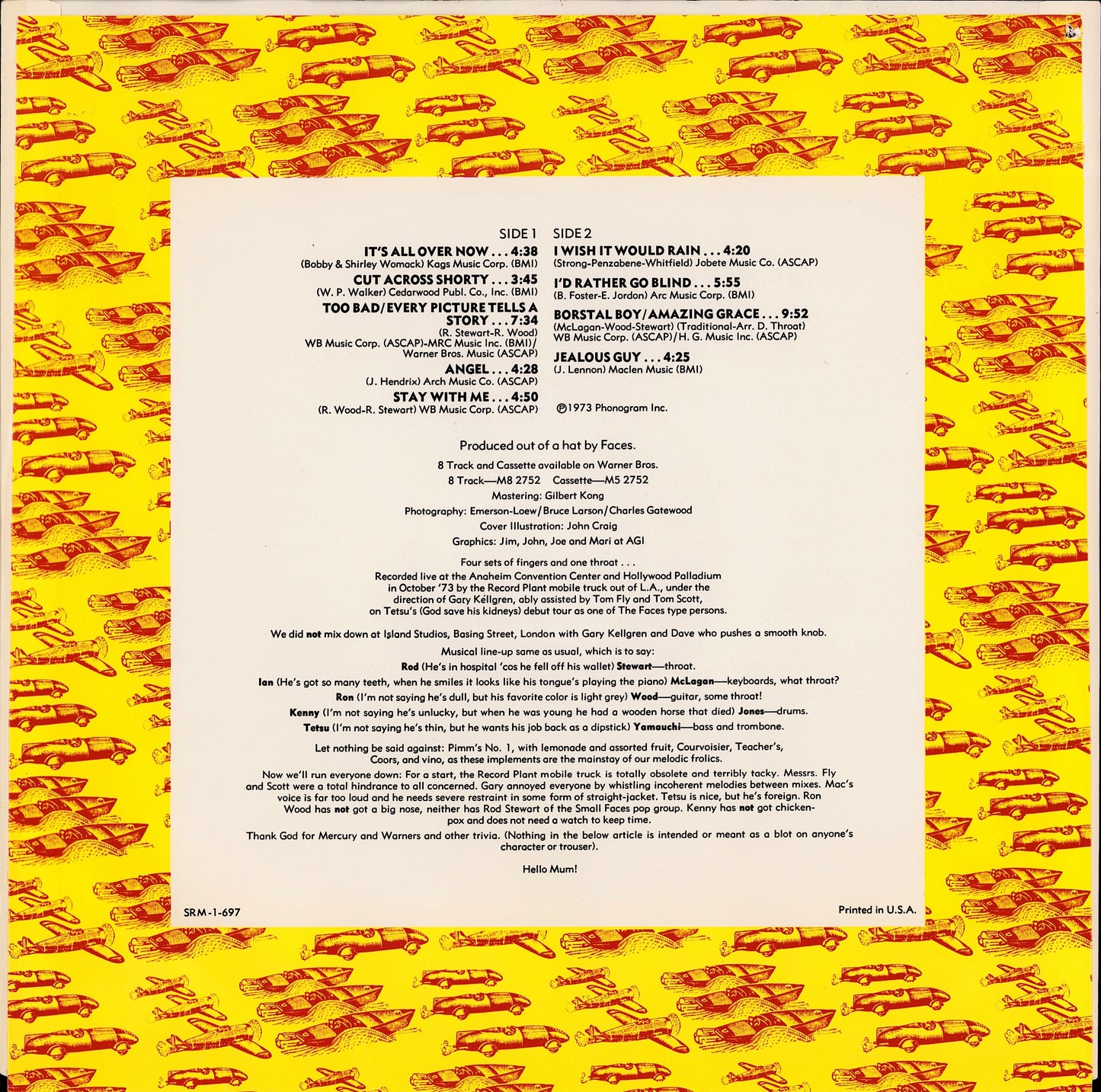 Rod Stewart - Smiler Vinyl LP Kopie Kopie