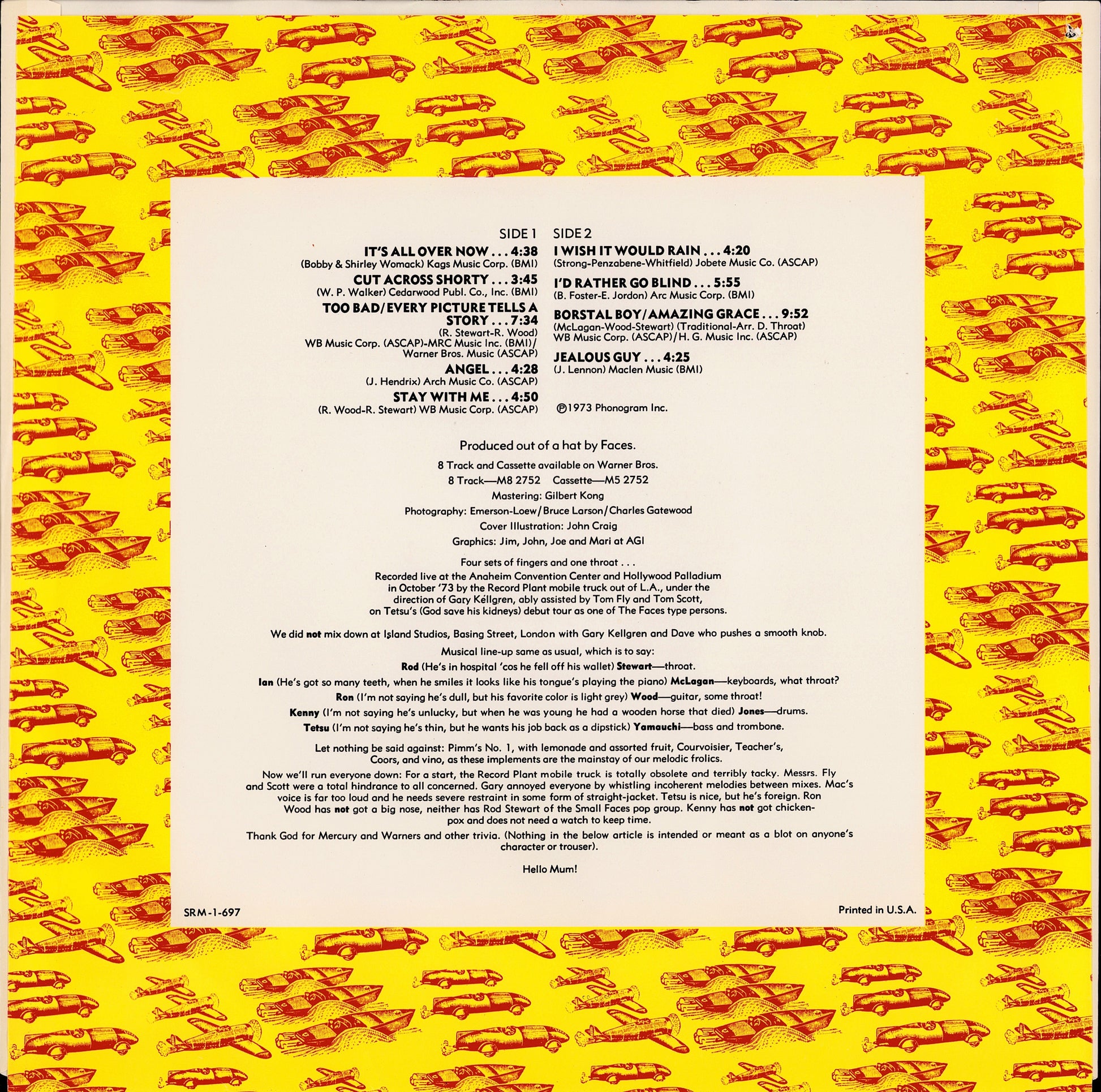 Rod Stewart - Smiler Vinyl LP Kopie Kopie