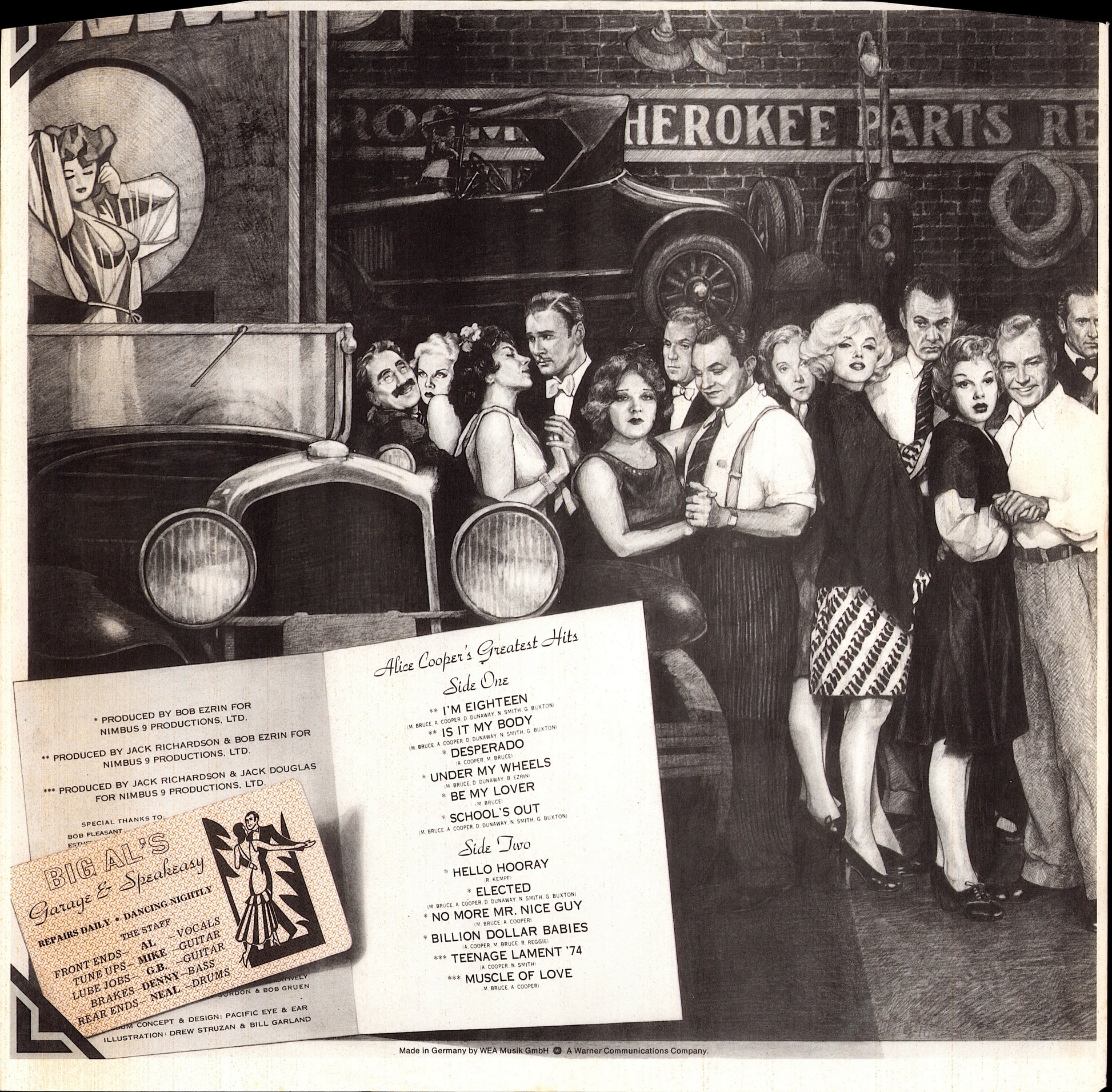 Alice Cooper - Constrictor Vinyl LP Kopie