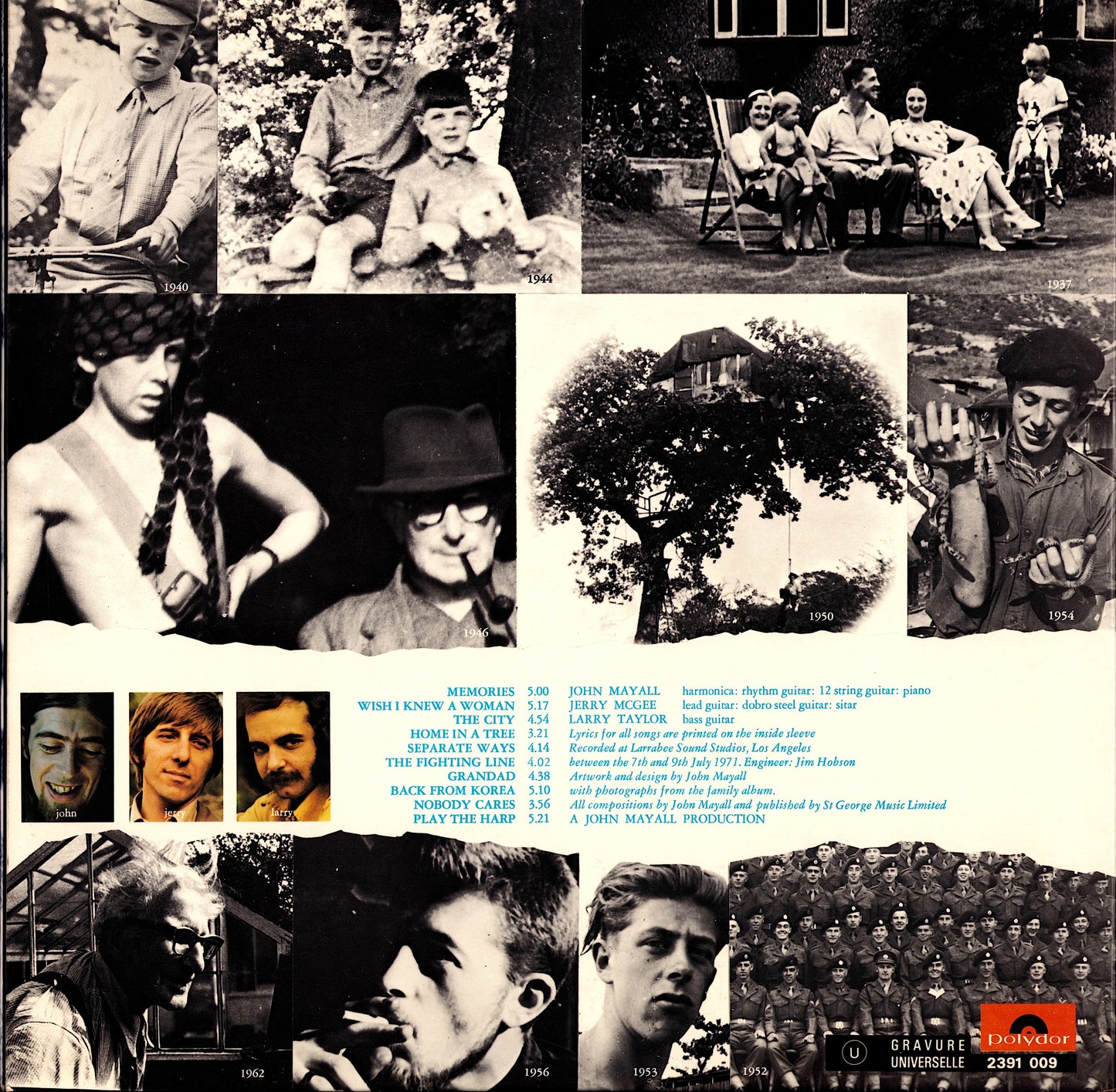 John Mayall - Blues From Laurel Canyon Vinyl LP Kopie Kopie