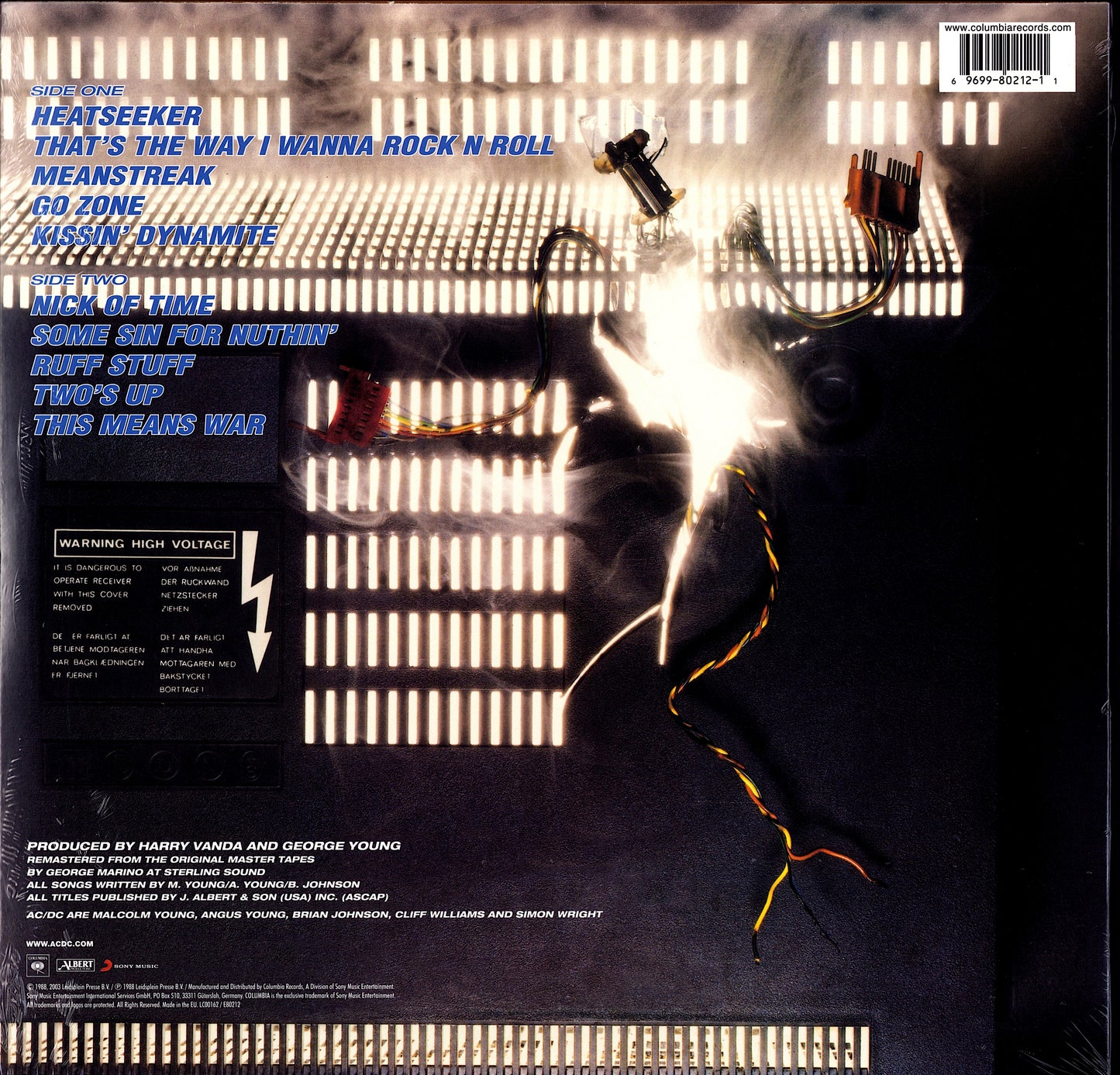 AC/DC ‎- Blow Up Your Video Vinyl LP