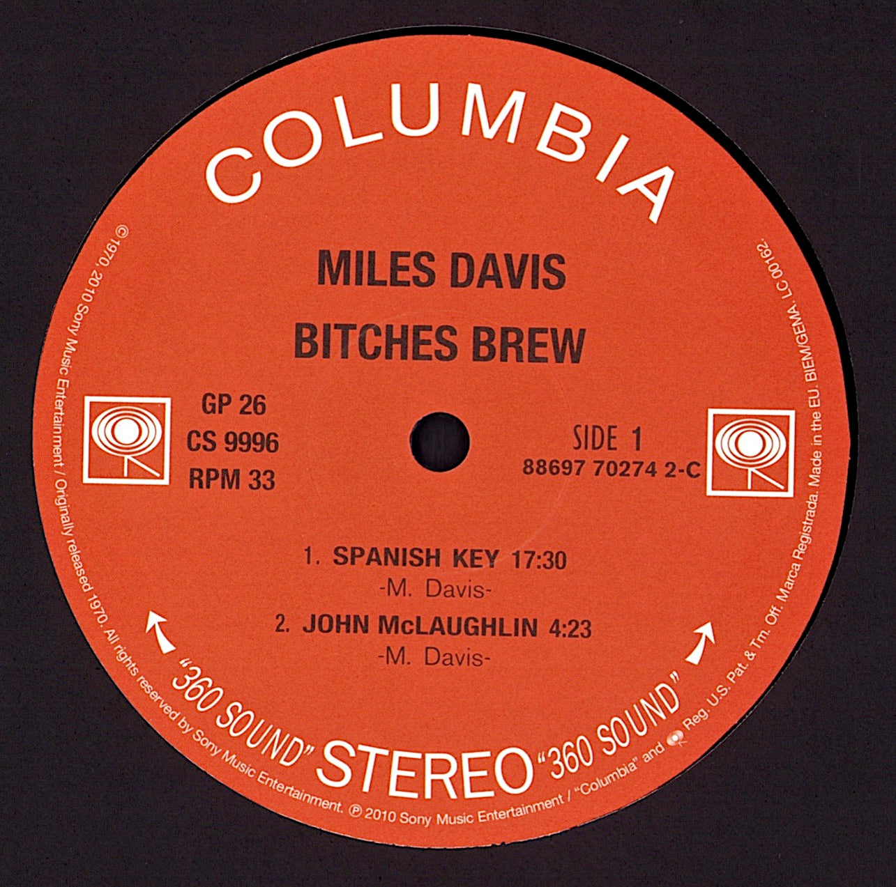 Miles Davis - Live - Evil Vinyl 2LP UK Kopie Kopie