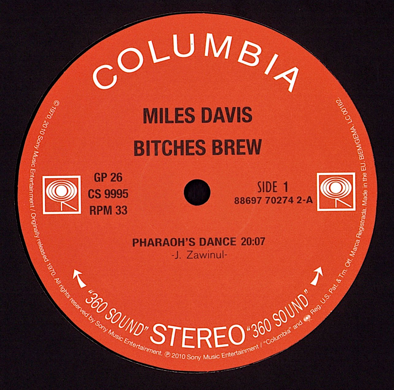 Miles Davis - Live - Evil Vinyl 2LP UK Kopie Kopie