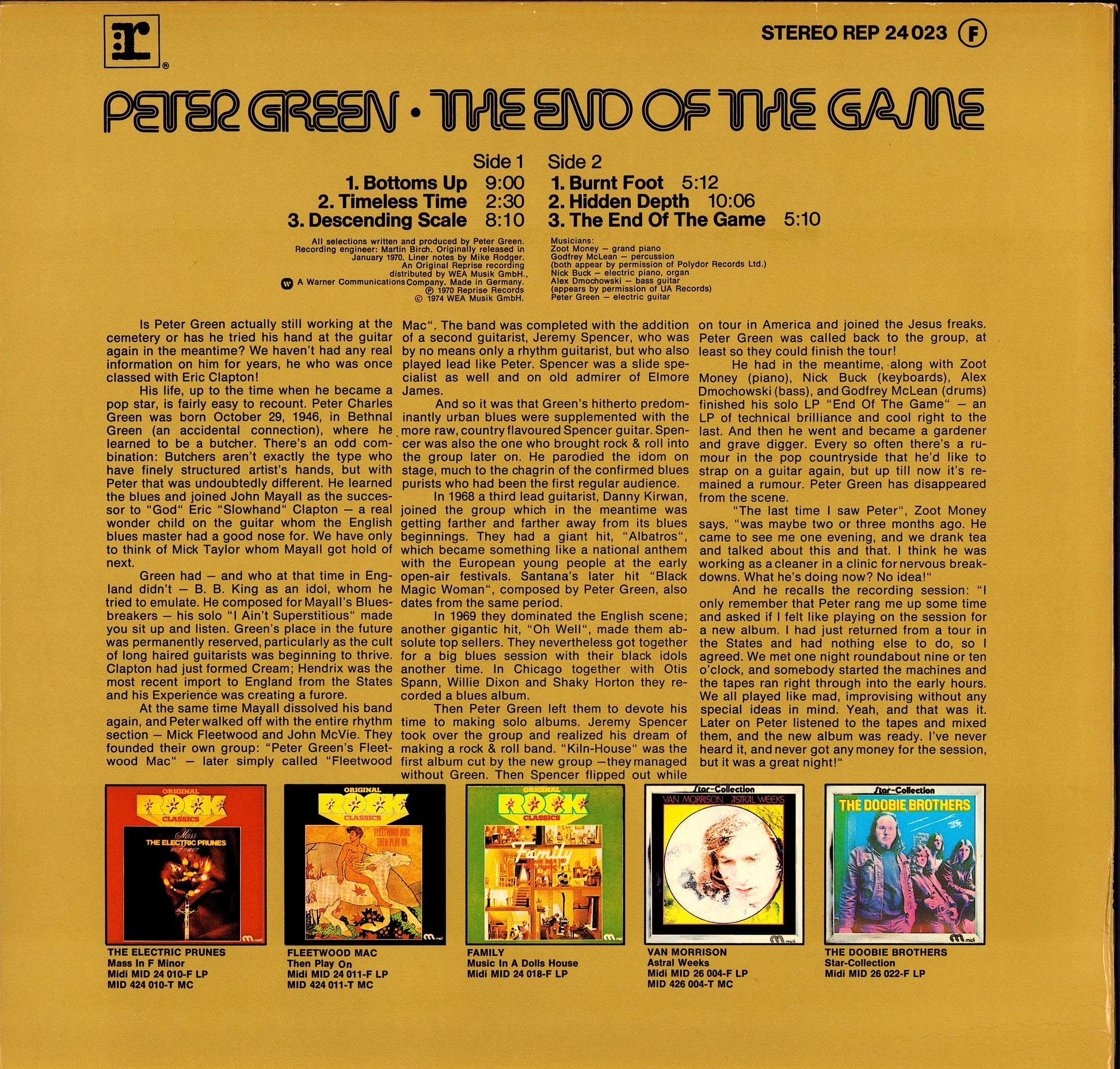 Peter Green – Little Dreamer Vinyl LP Kopie