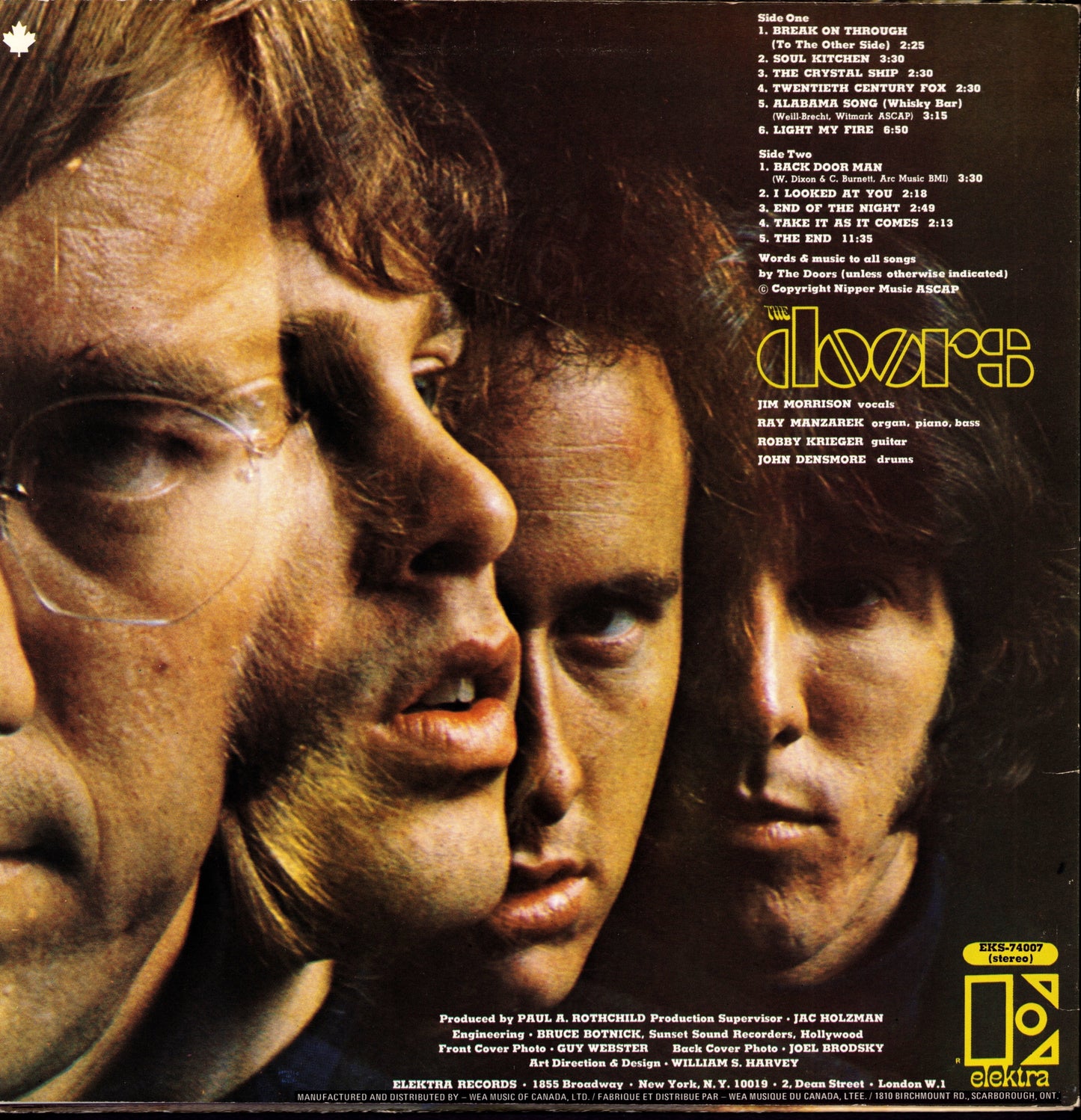 The Doors - The Doors Vinyl LP