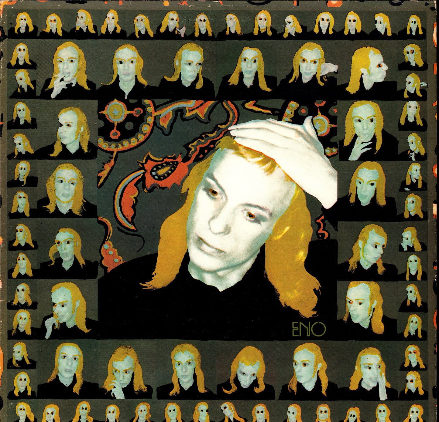 Brian Eno ‎- Here Come The Warm Jets Vinyl LP Kopie