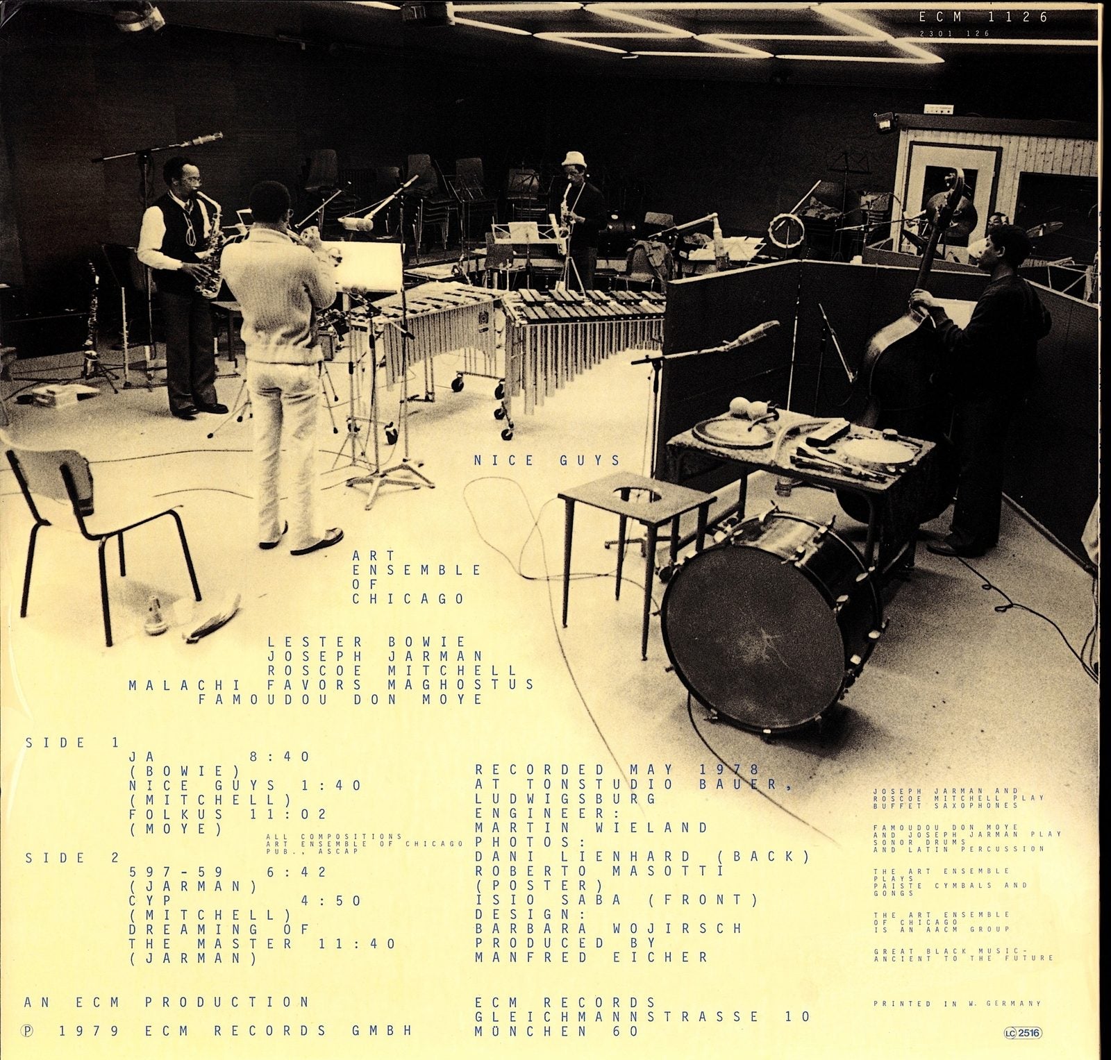 Nana Vasconcelos - Saudades Vinyl LP ECM Records Kopie