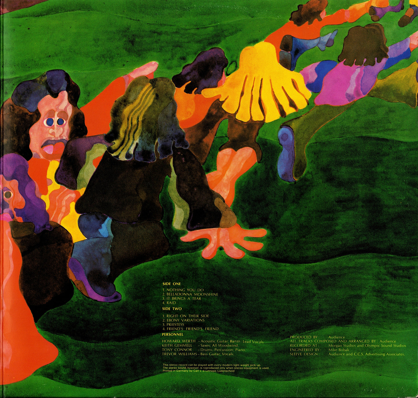 Audience – Friend's Friend's Friend Vinyl LP