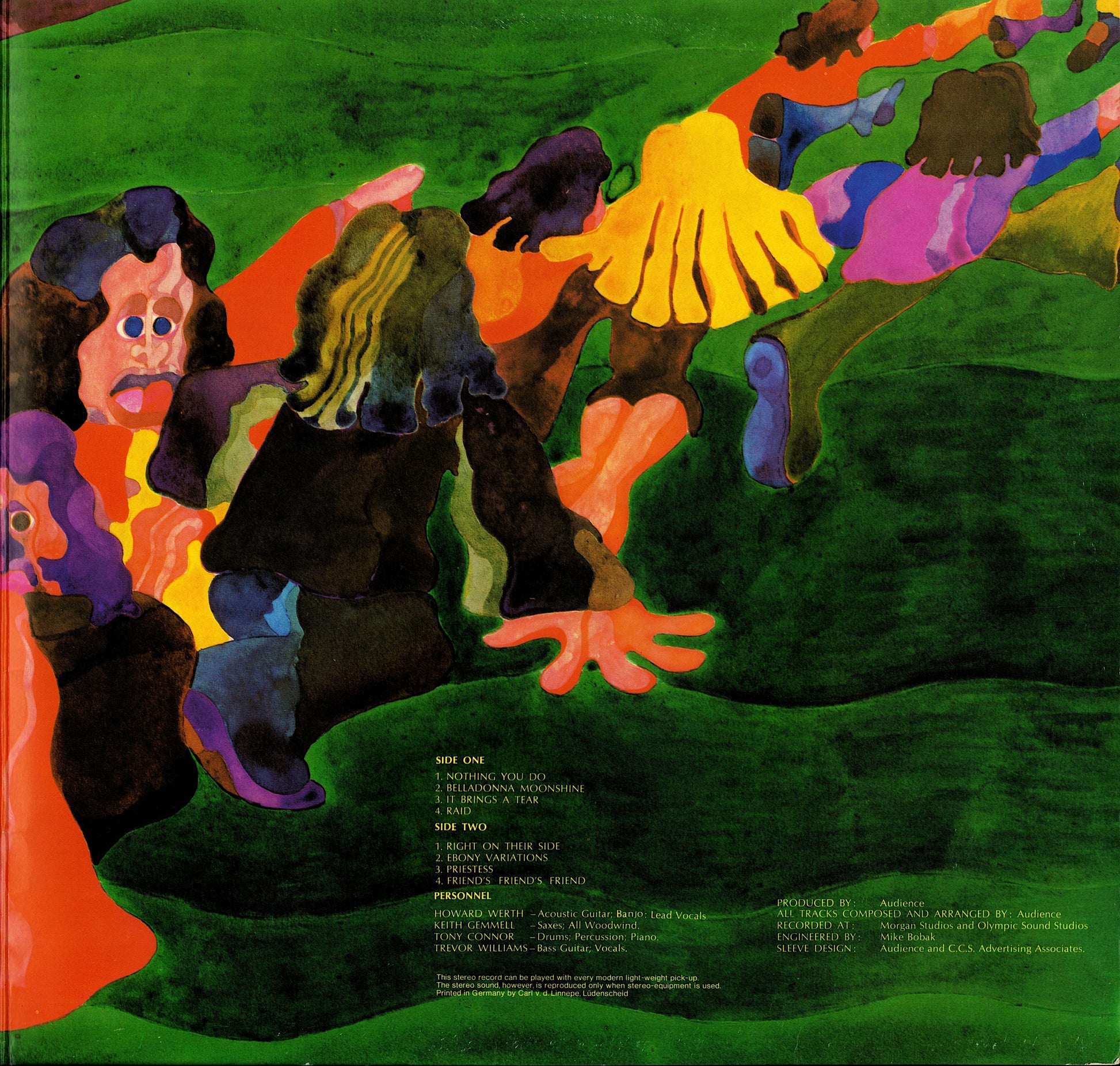 Audience – Friend's Friend's Friend Vinyl LP