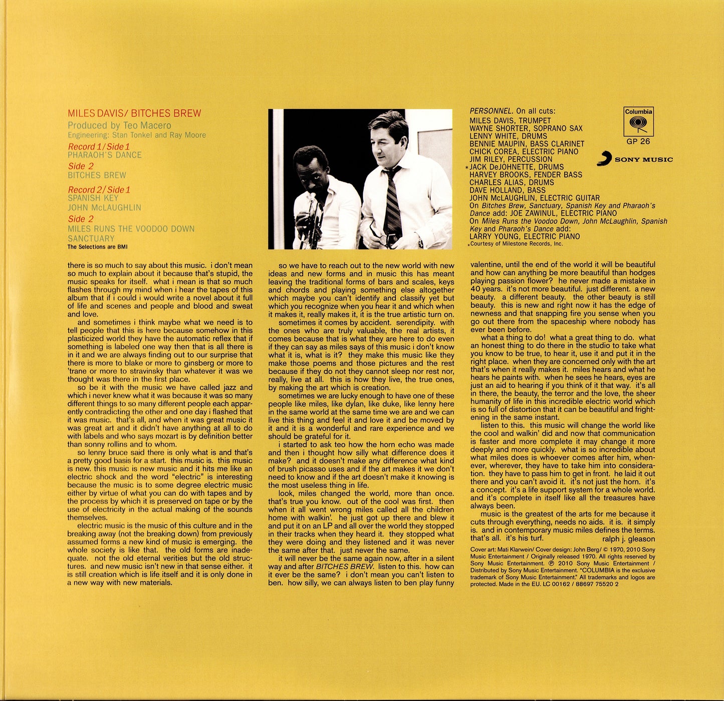 Miles Davis - Live - Evil Vinyl 2LP UK Kopie Kopie