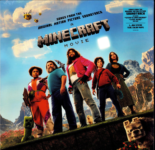 A Minecraft Movie - Original Motion Picture Soundtrack Teal Vinyl LP Limited Edition