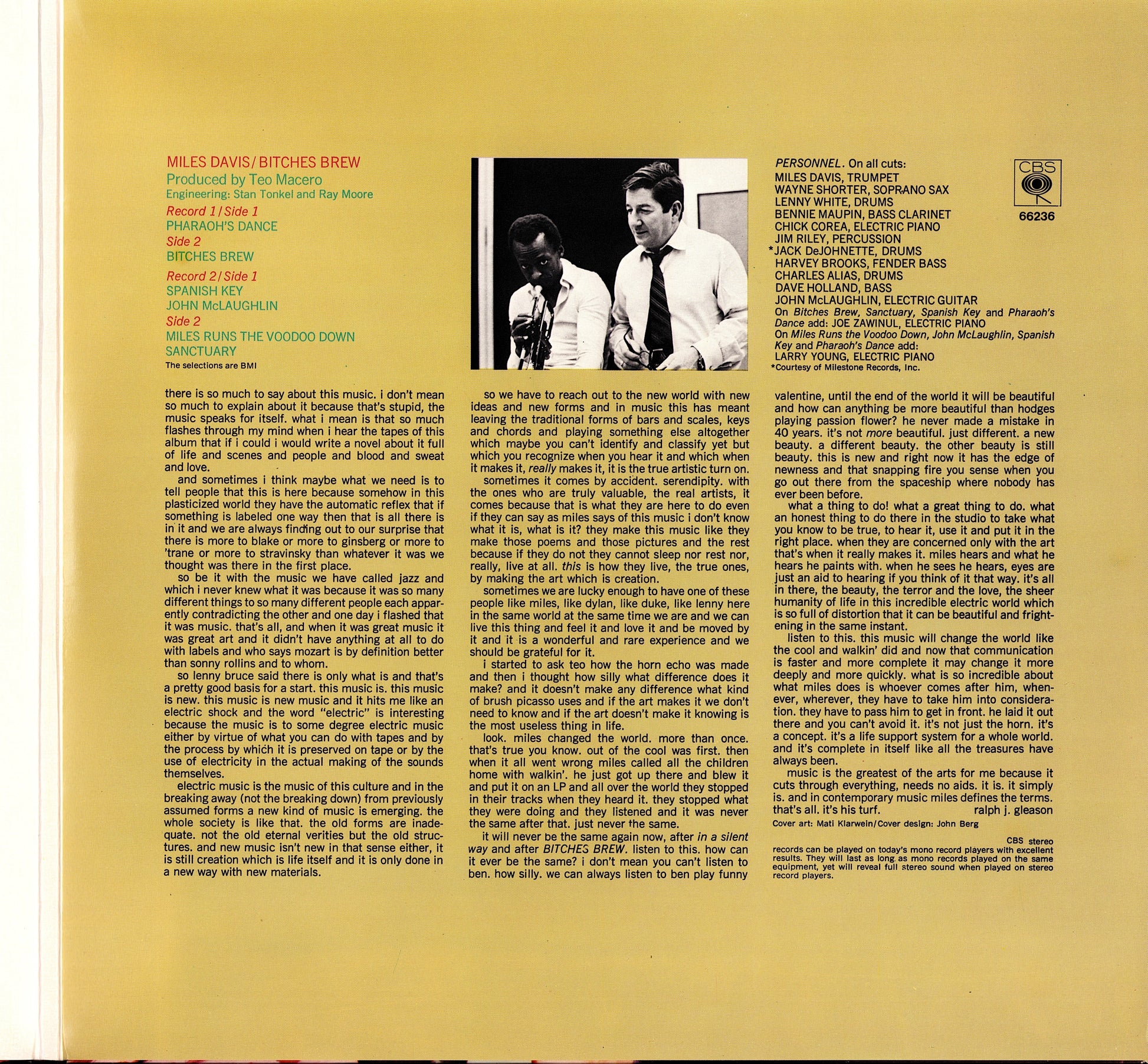 Miles Davis - Live - Evil Vinyl 2LP UK Kopie