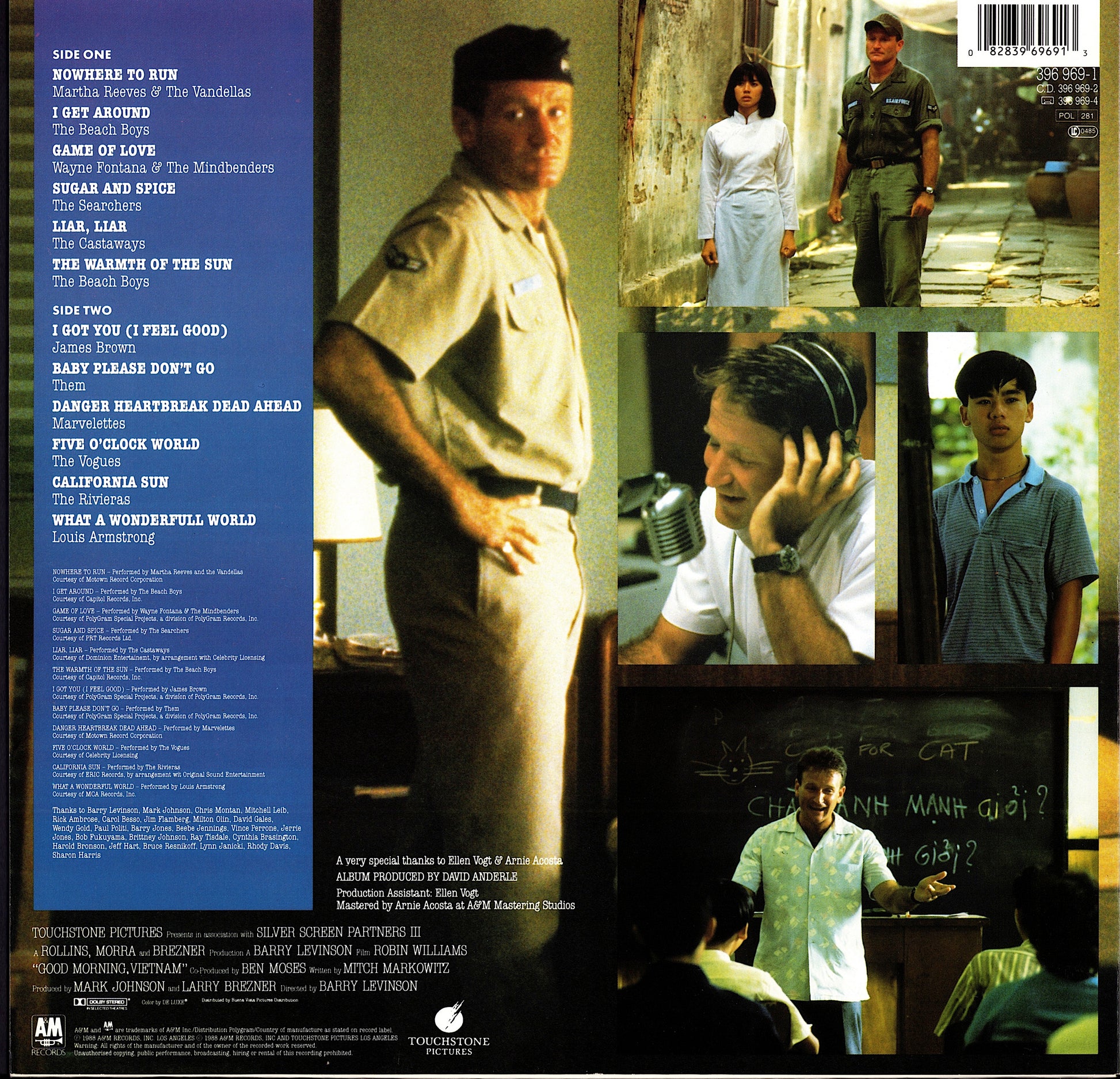 When The Wind Blows Original Motion Picture Soundtrack Vinyl LP Kopie