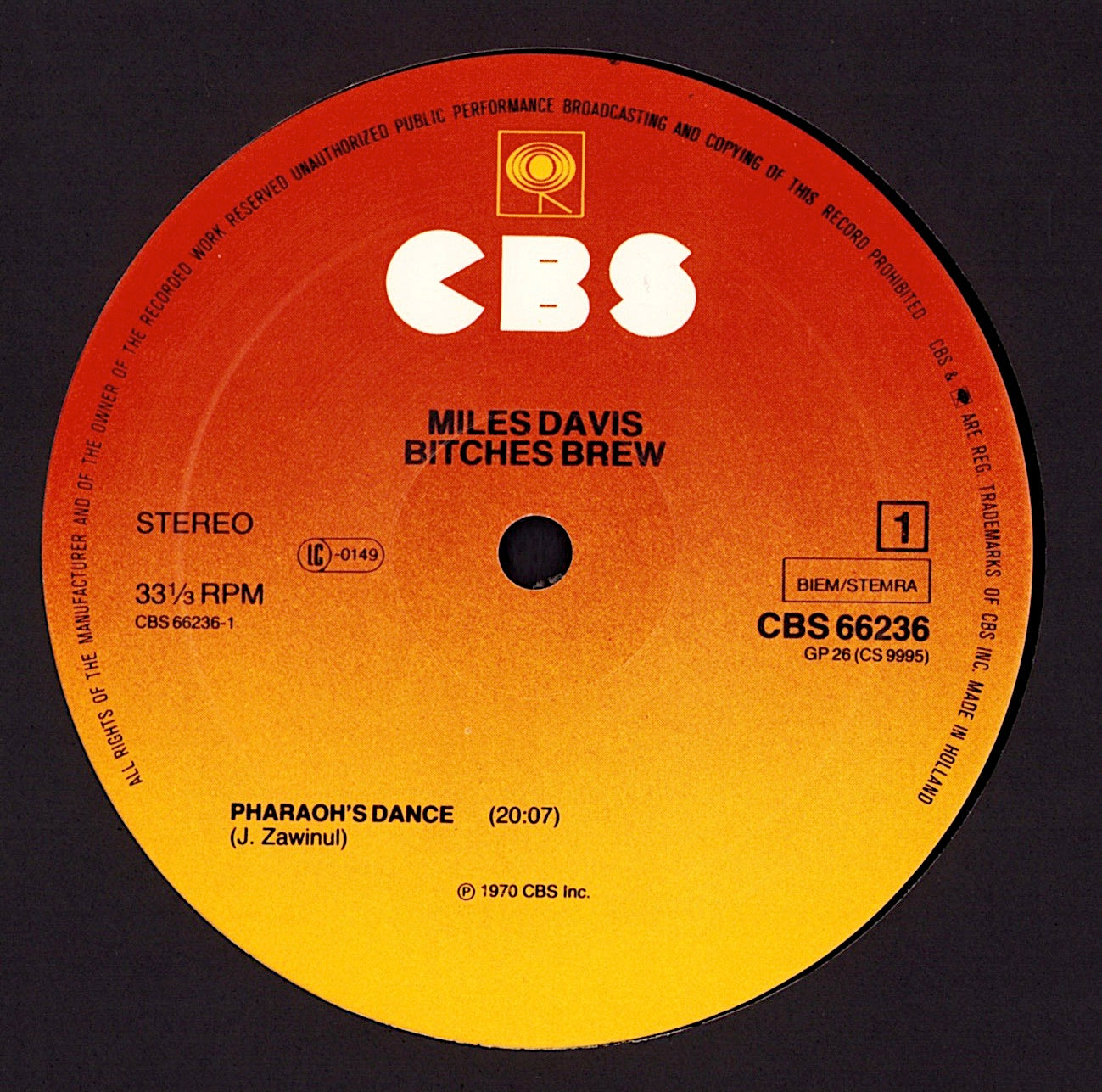 Miles Davis - Live - Evil Vinyl 2LP UK Kopie