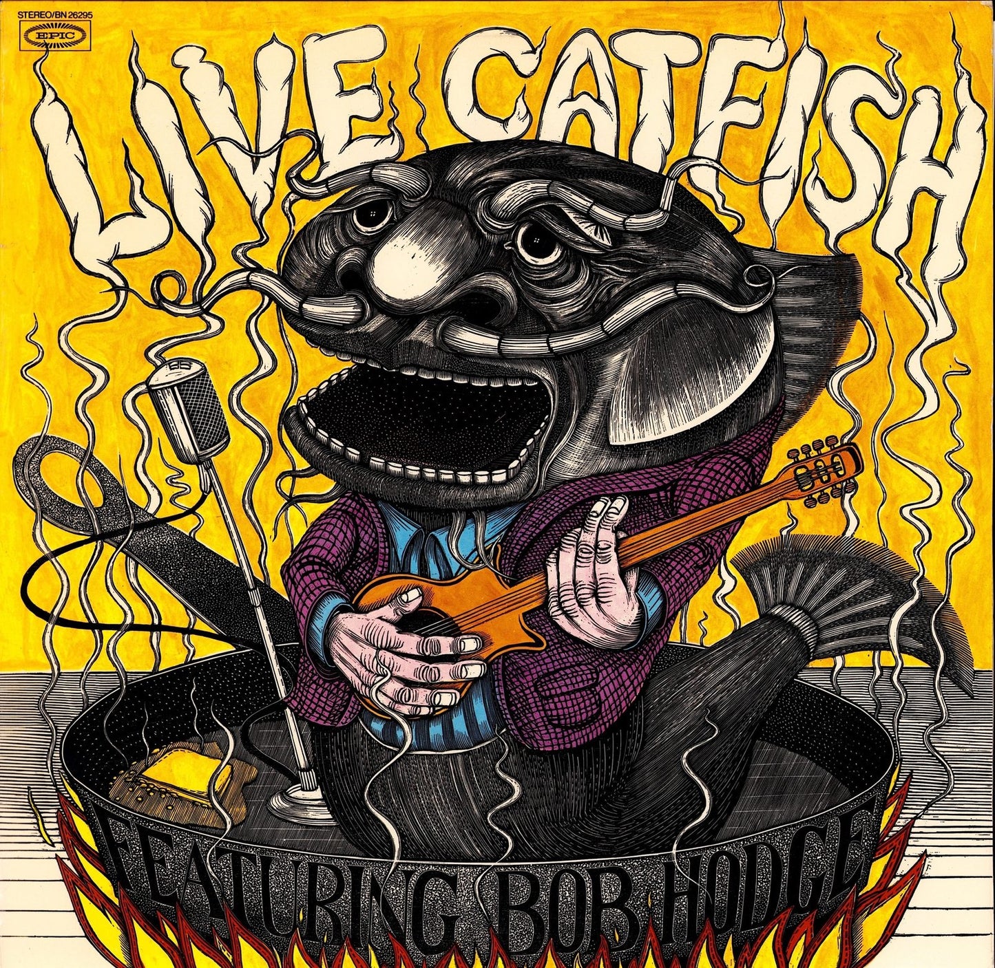 Catfish Featuring Bob Hodge – Live Catfish Vinyl LP