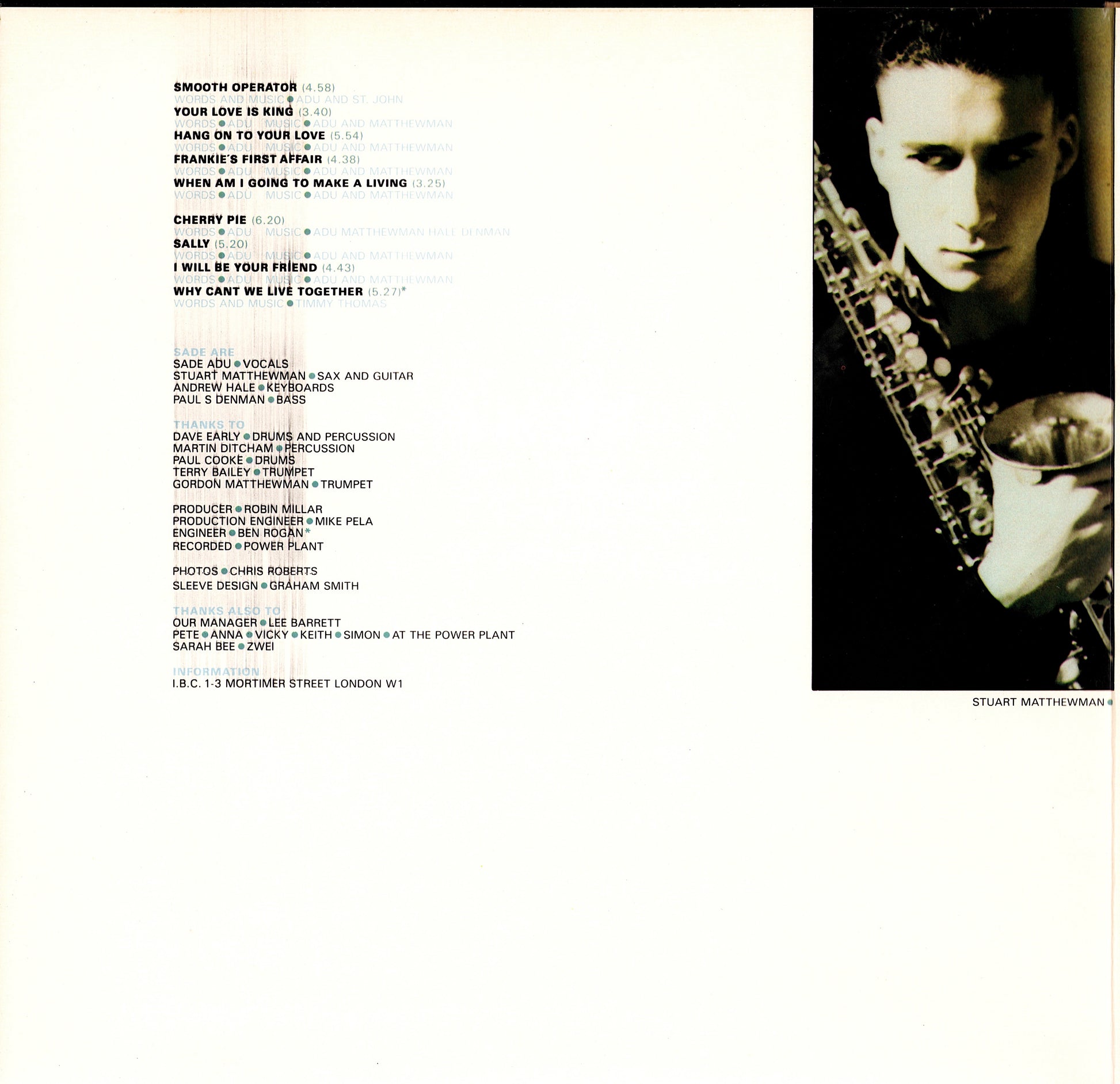 Sade - Diamond Life Vinyl LP Kopie