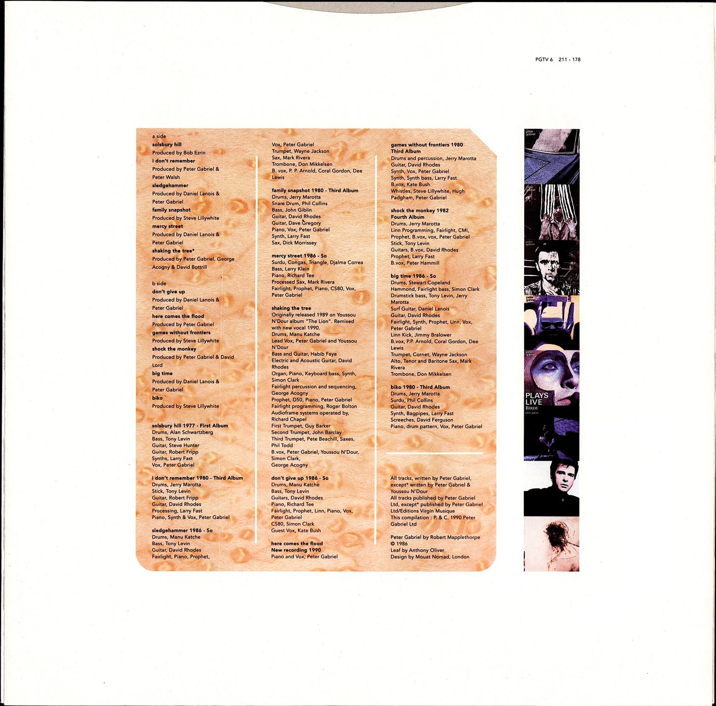 Peter Gabriel- Peter Gabriel Vinyl LP Kopie