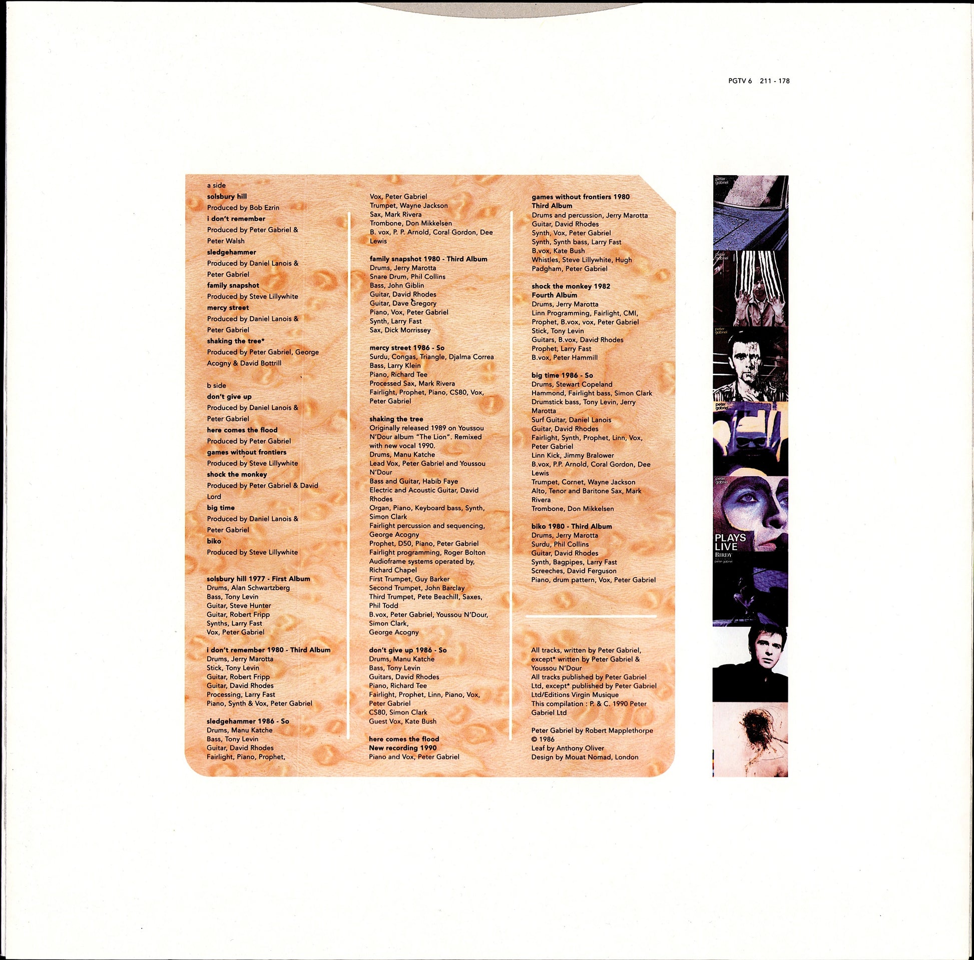 Peter Gabriel- Peter Gabriel Vinyl LP Kopie