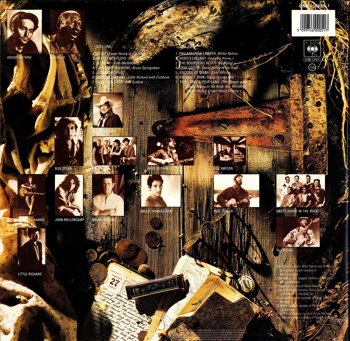 Folkways: A Vision Shared A Tribute To Woody Guthrie And Leadbelly Vinyl LP