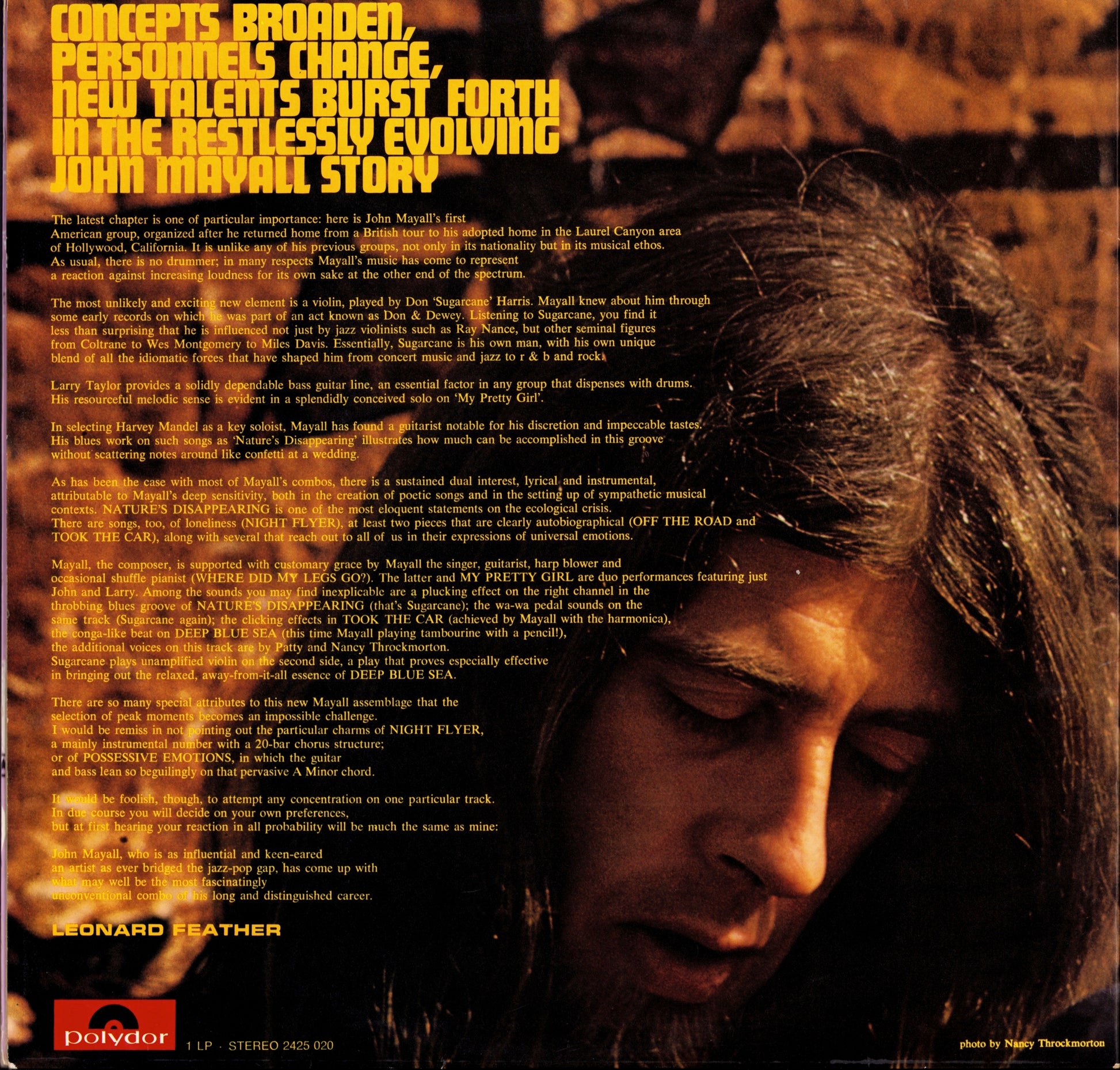 John Mayall – Jazz Blues Fusion Vinyl LP Kopie