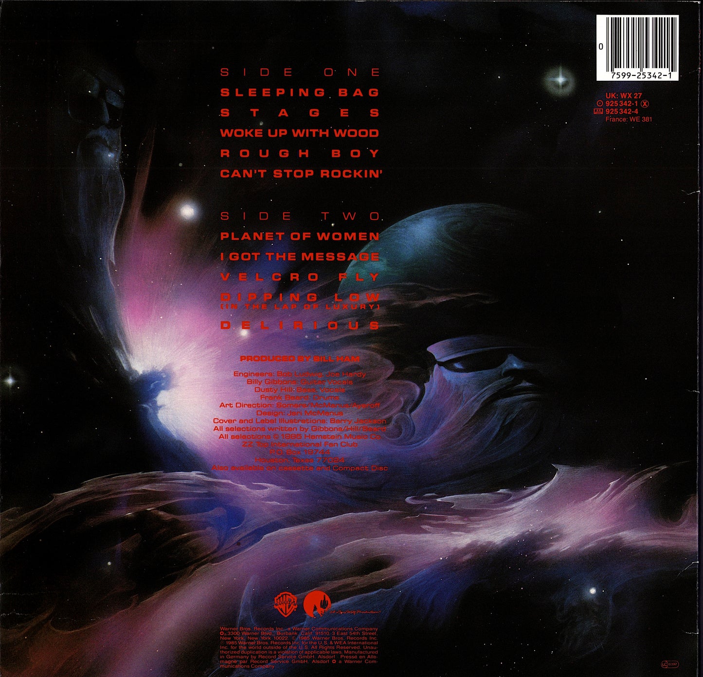 ZZ Top - Afterburner Vinyl LP Kopie