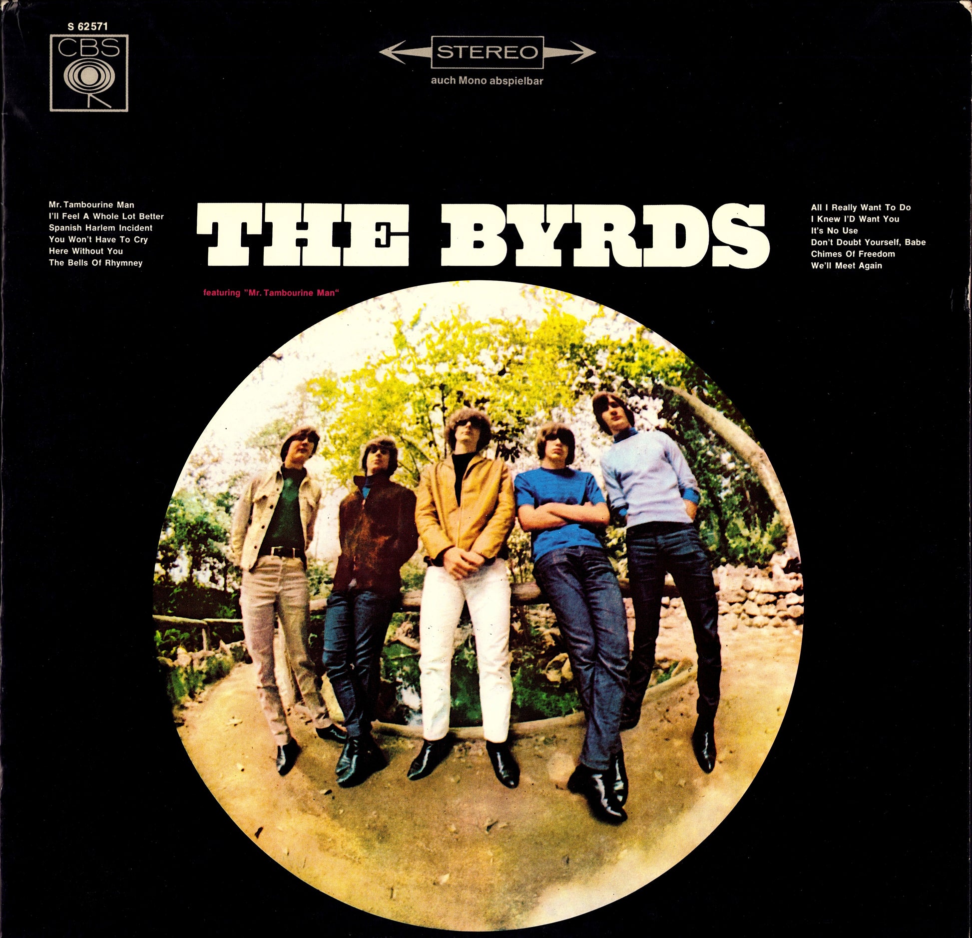 The Byrds – Mr. Tambourine Man Vinyl LP Kopie