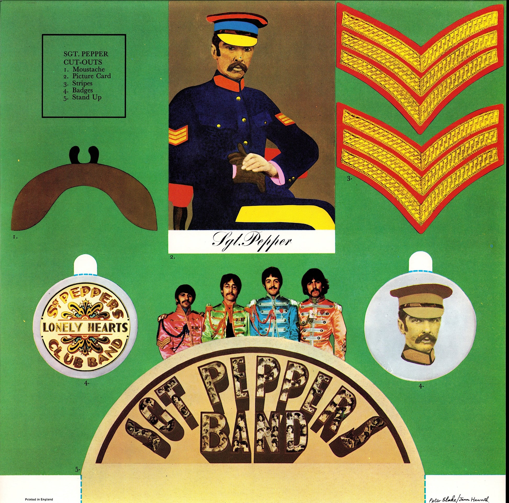 The Beatles - Sgt. Pepper's Lonely Hearts Club Band Vinyl LP Kopie