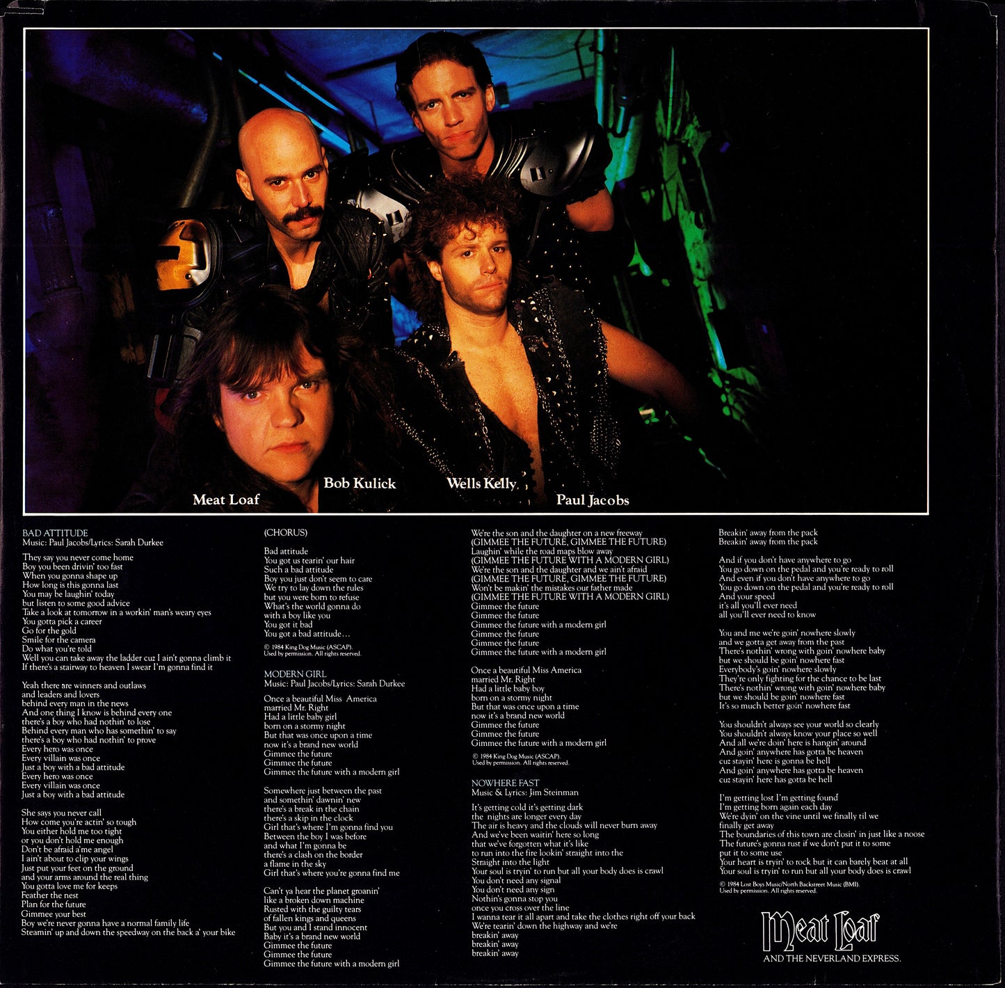 Meat Loaf - Hits Out Of Hell Vinyl LP Kopie