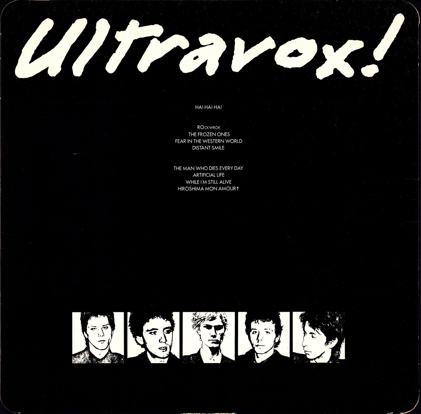 Ultravox – Quartet Vinyl LP Kopie