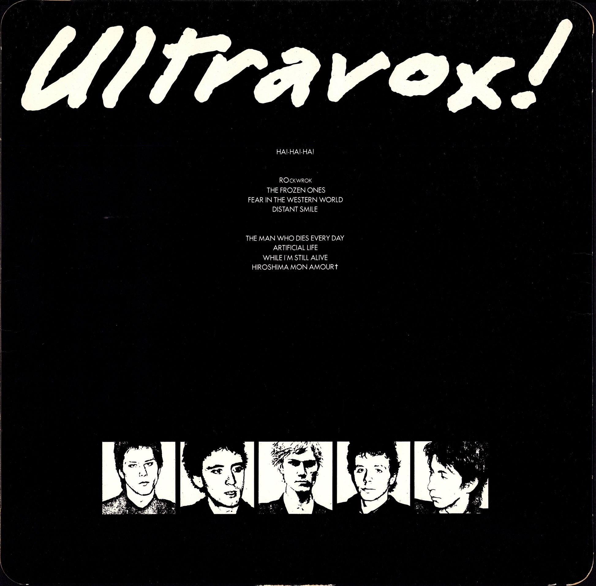Ultravox – Quartet Vinyl LP Kopie