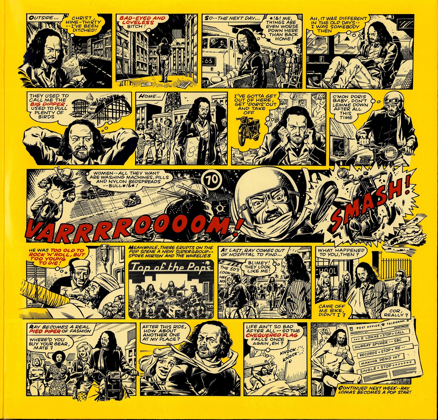 Jethro Tull ‎- Too Old To Rock 'N' Roll: Too Young To Die! Vinyl LP Kopie