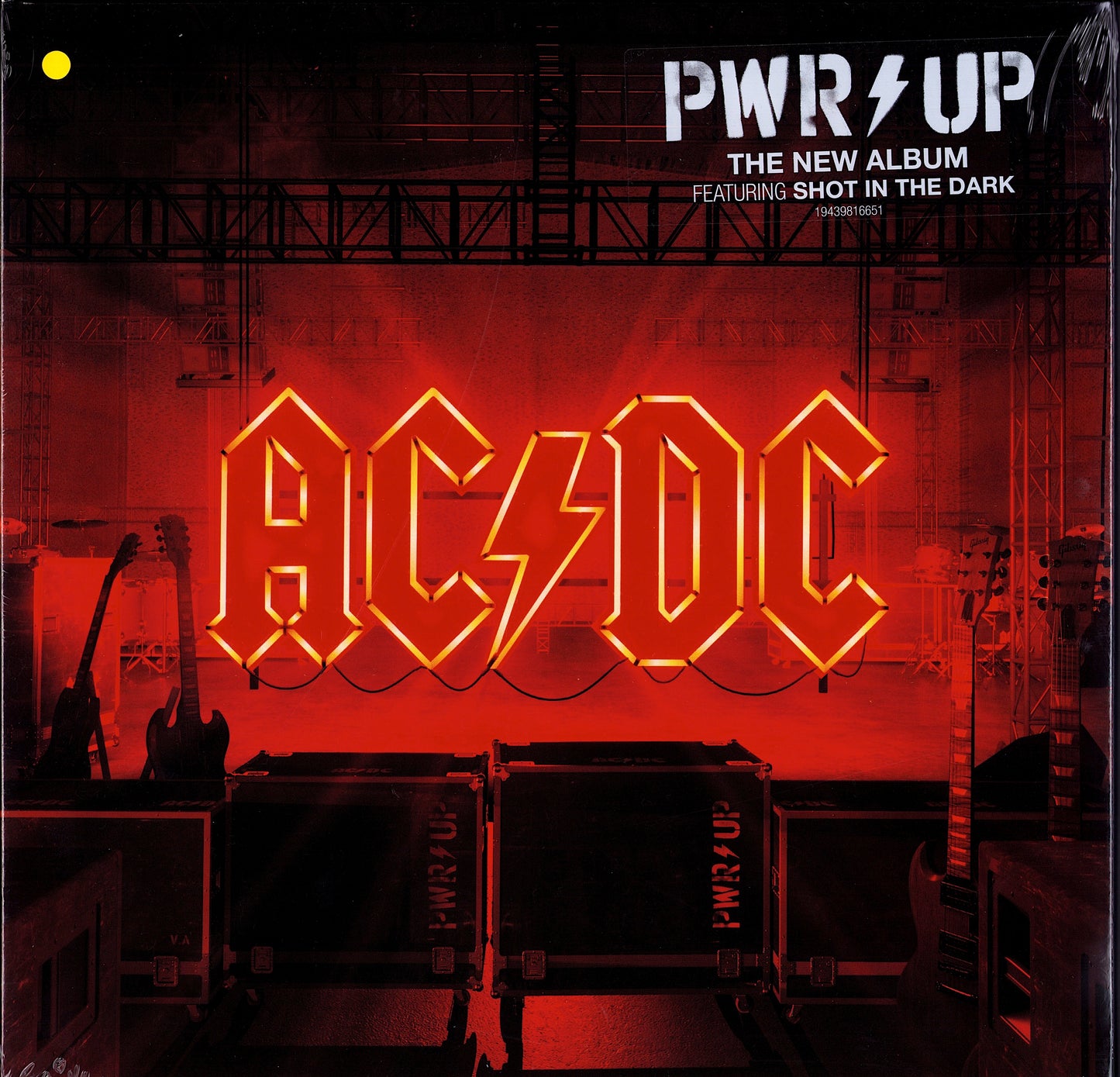 AC/DC ‎– PWR/UP Yellow Vinyl LP Limited Edition