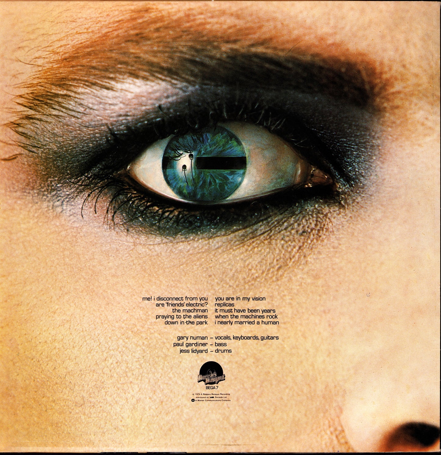 Gary Numan ‎- Replicas Vinyl LP