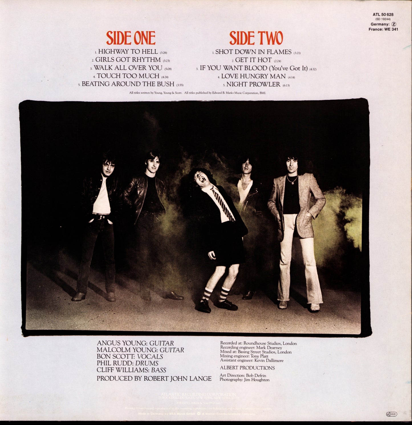 AC/DC ‎- Highway To Hell Vinyl LP