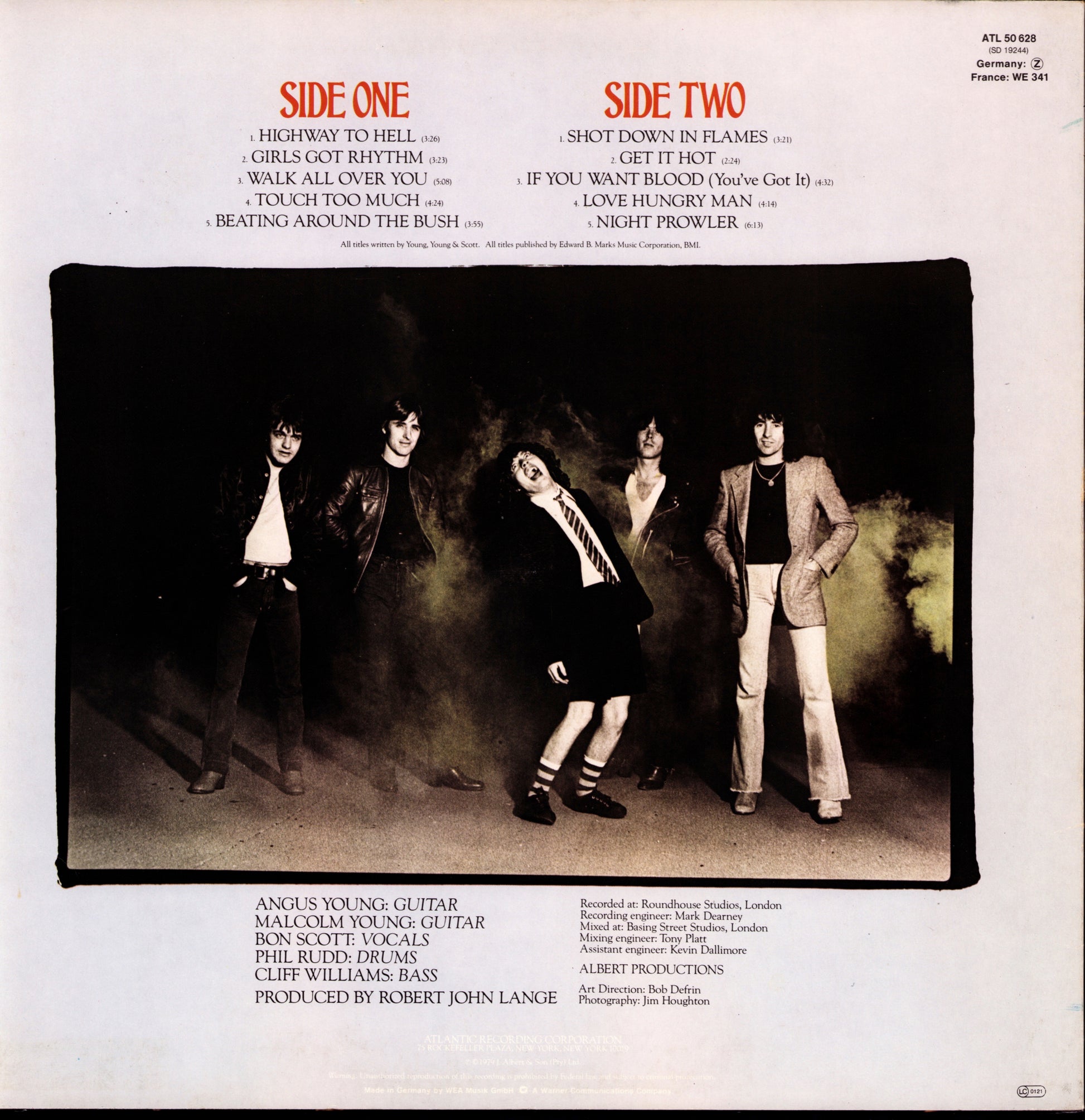 AC/DC ‎- Highway To Hell Vinyl LP