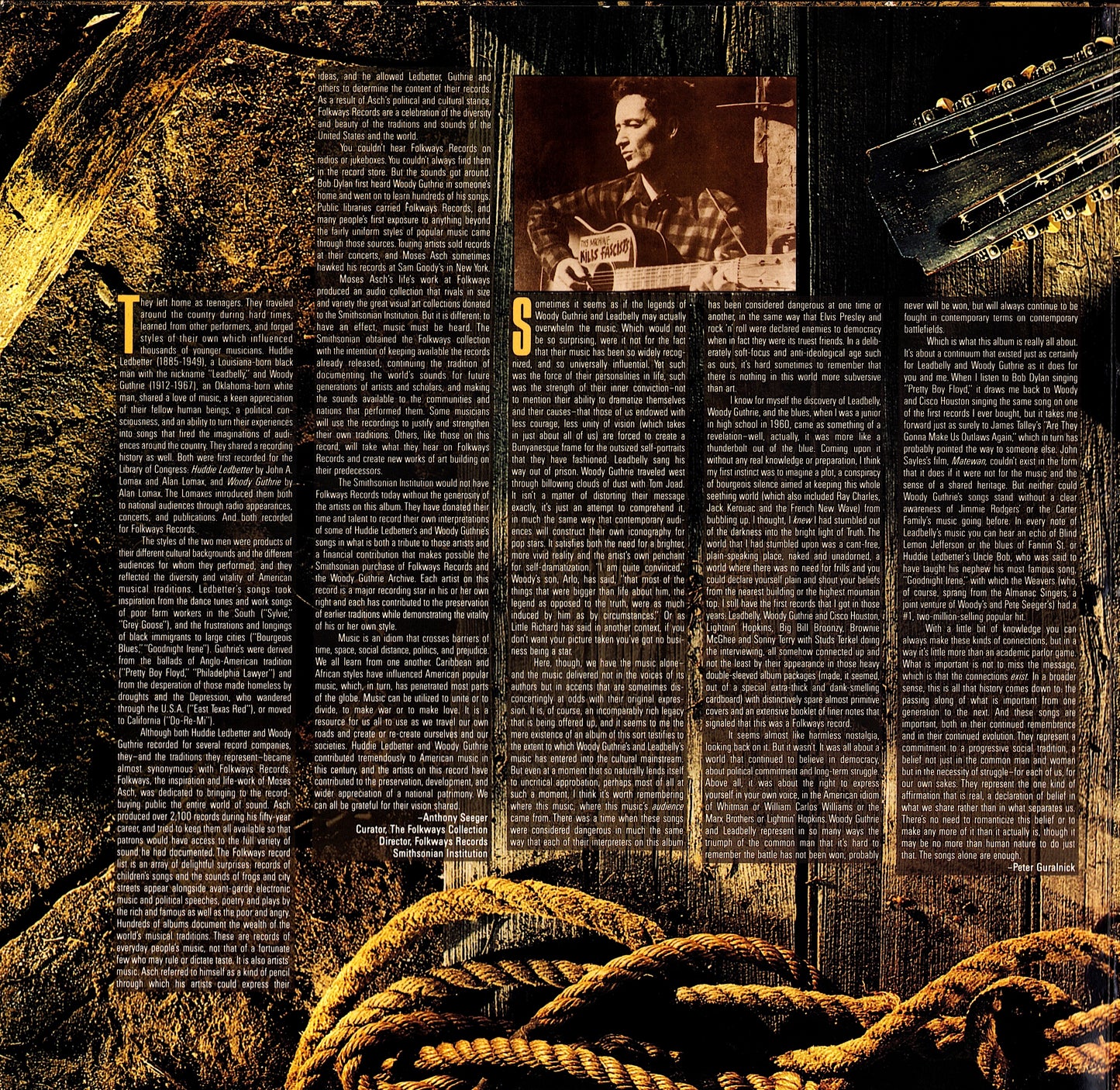 Folkways: A Vision Shared A Tribute To Woody Guthrie And Leadbelly Vinyl LP