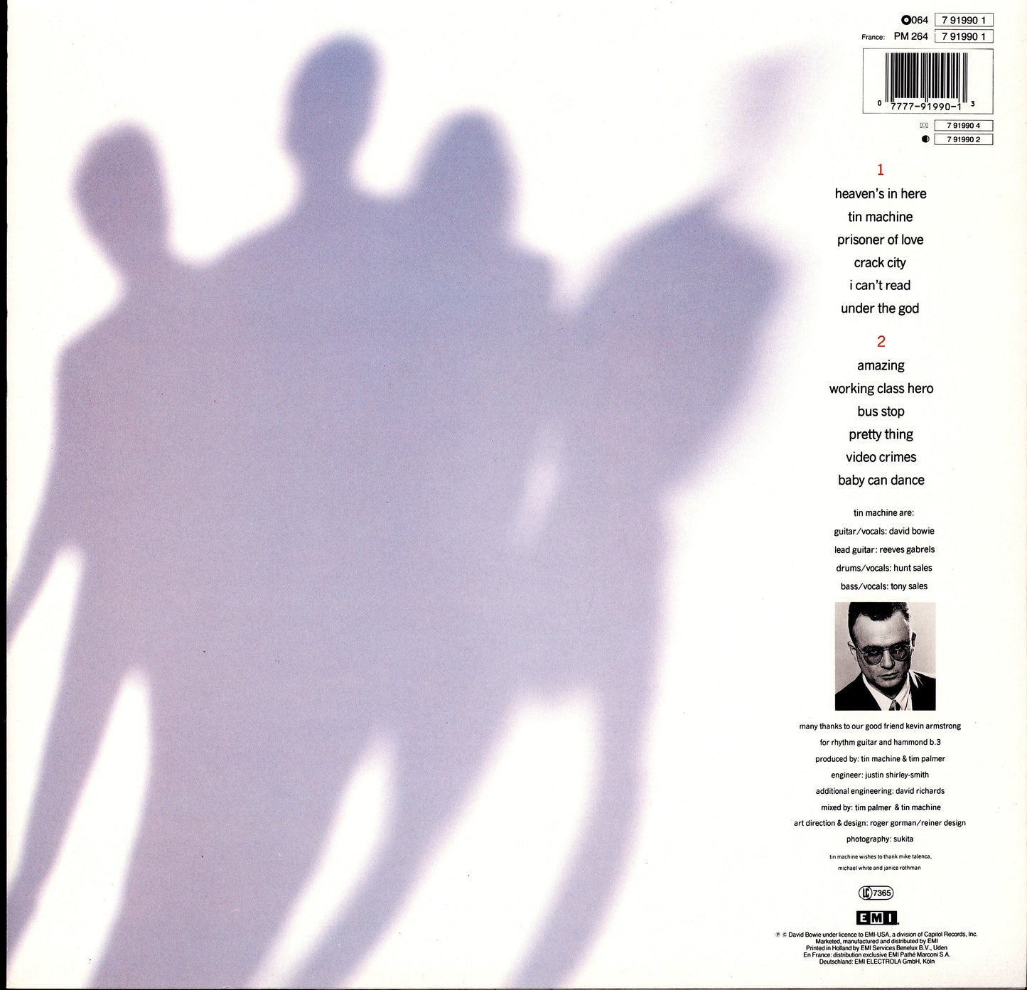 Tin Machine – Tin Machine Vinyl LP