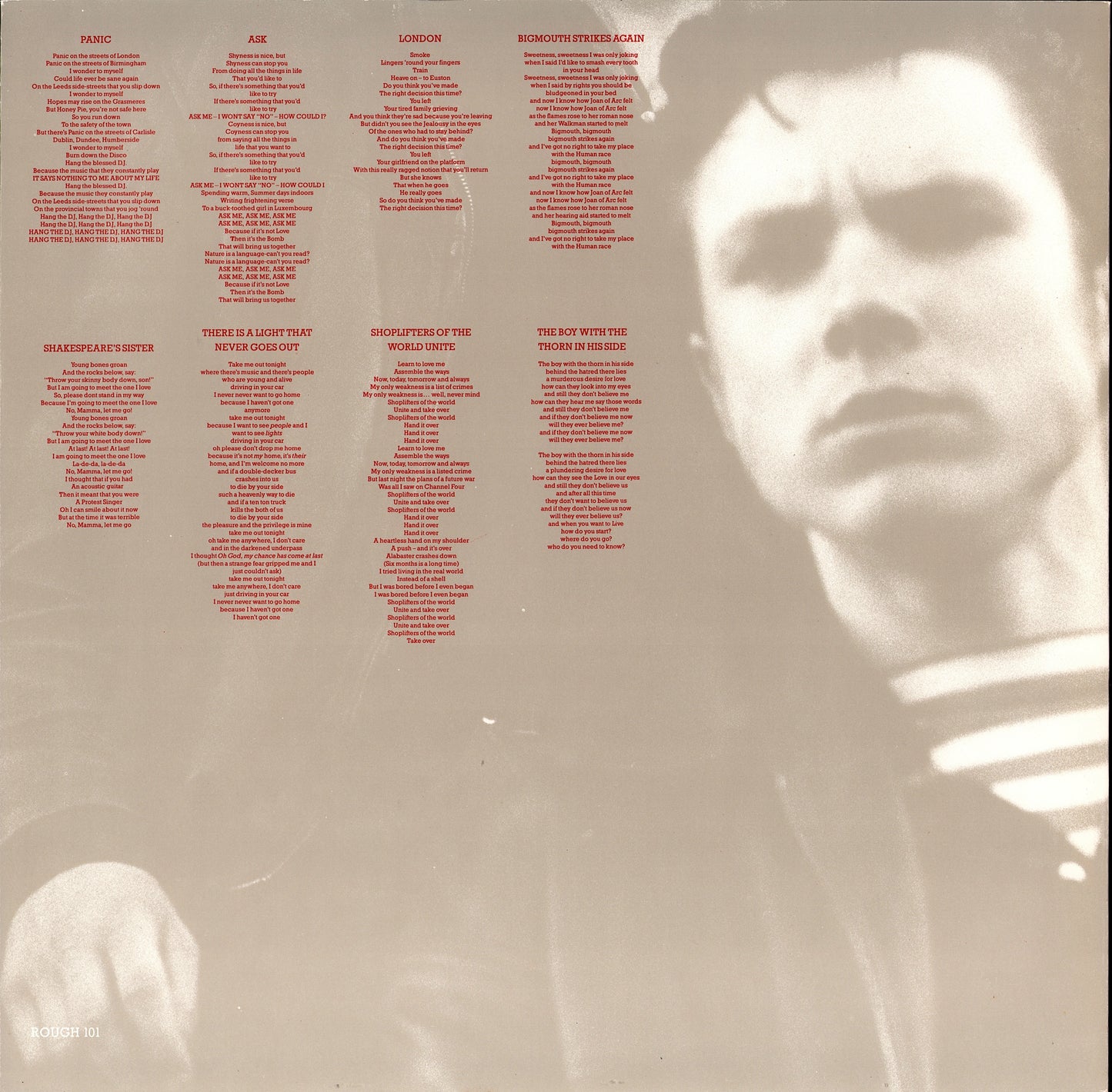 The Smiths ‎- The World Won't Listen Vinyl LP