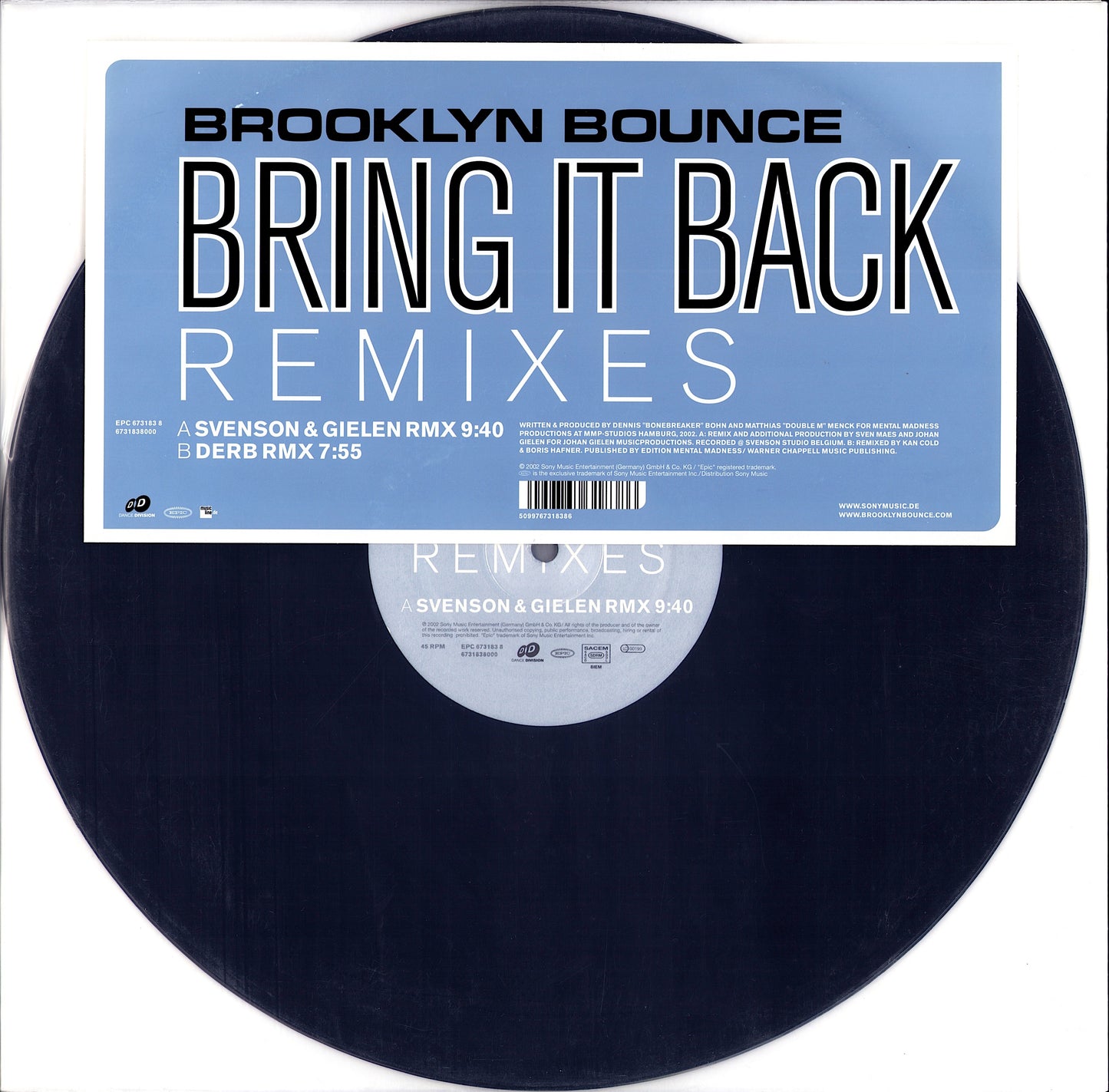 Brooklyn Bounce - Loud & Proud Vinyl 12" Maxi-Single Kopie Kopie Kopie Kopie