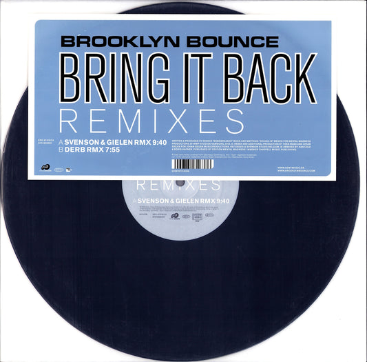 Brooklyn Bounce - Loud & Proud Vinyl 12" Maxi-Single Kopie Kopie Kopie Kopie
