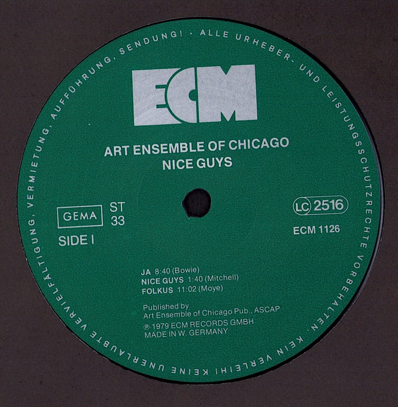 Nana Vasconcelos - Saudades Vinyl LP ECM Records Kopie