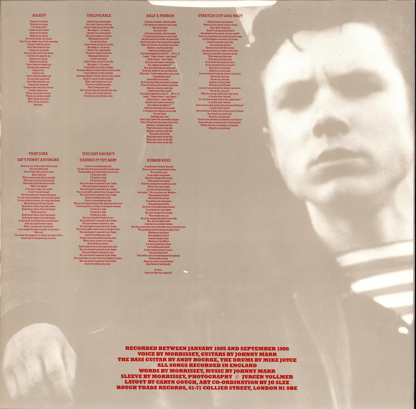 The Smiths ‎- The World Won't Listen Vinyl LP