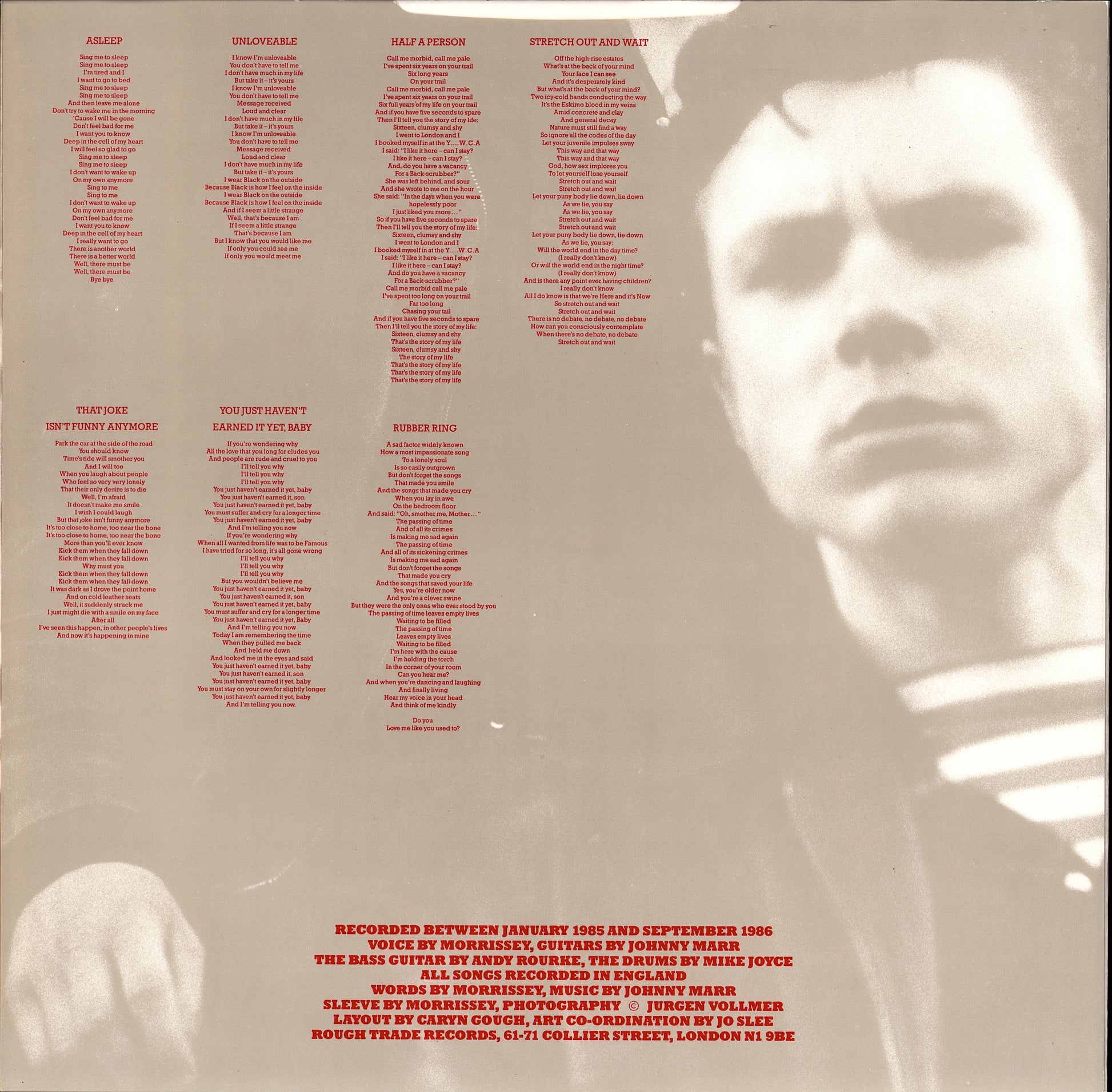 The Smiths ‎- The World Won't Listen Vinyl LP
