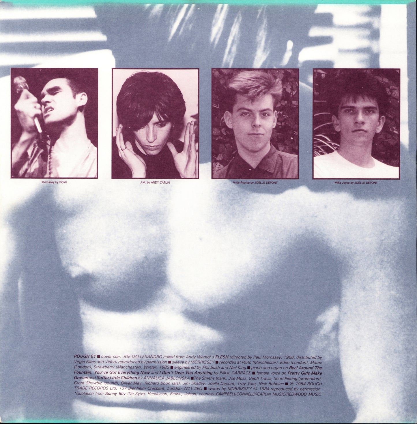The Smiths ‎- The Smiths Vinyl LP