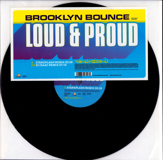 Brooklyn Bounce - Loud & Proud Vinyl 12" Maxi-Single Kopie Kopie Kopie