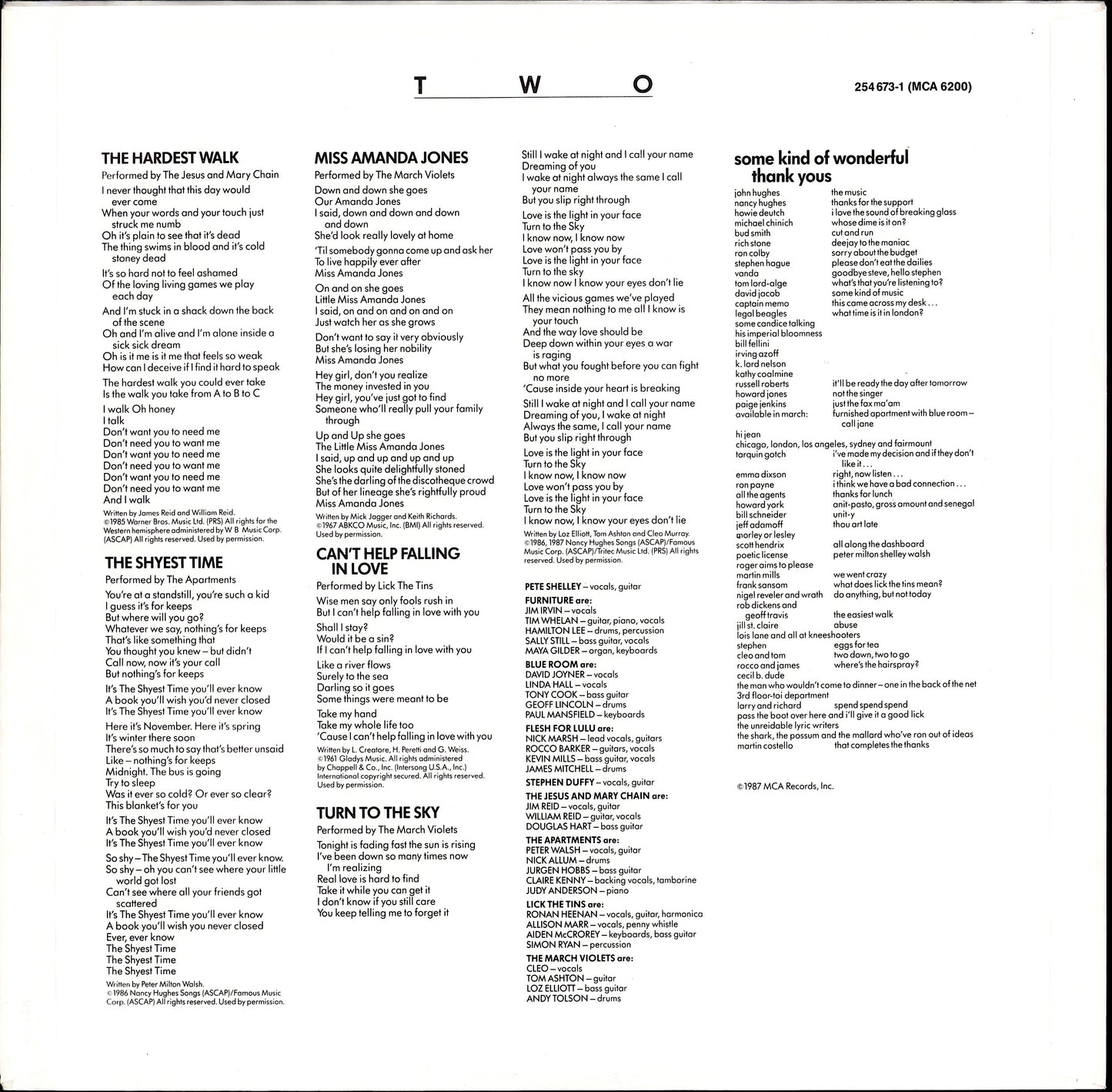 When The Wind Blows Original Motion Picture Soundtrack Vinyl LP Kopie Kopie