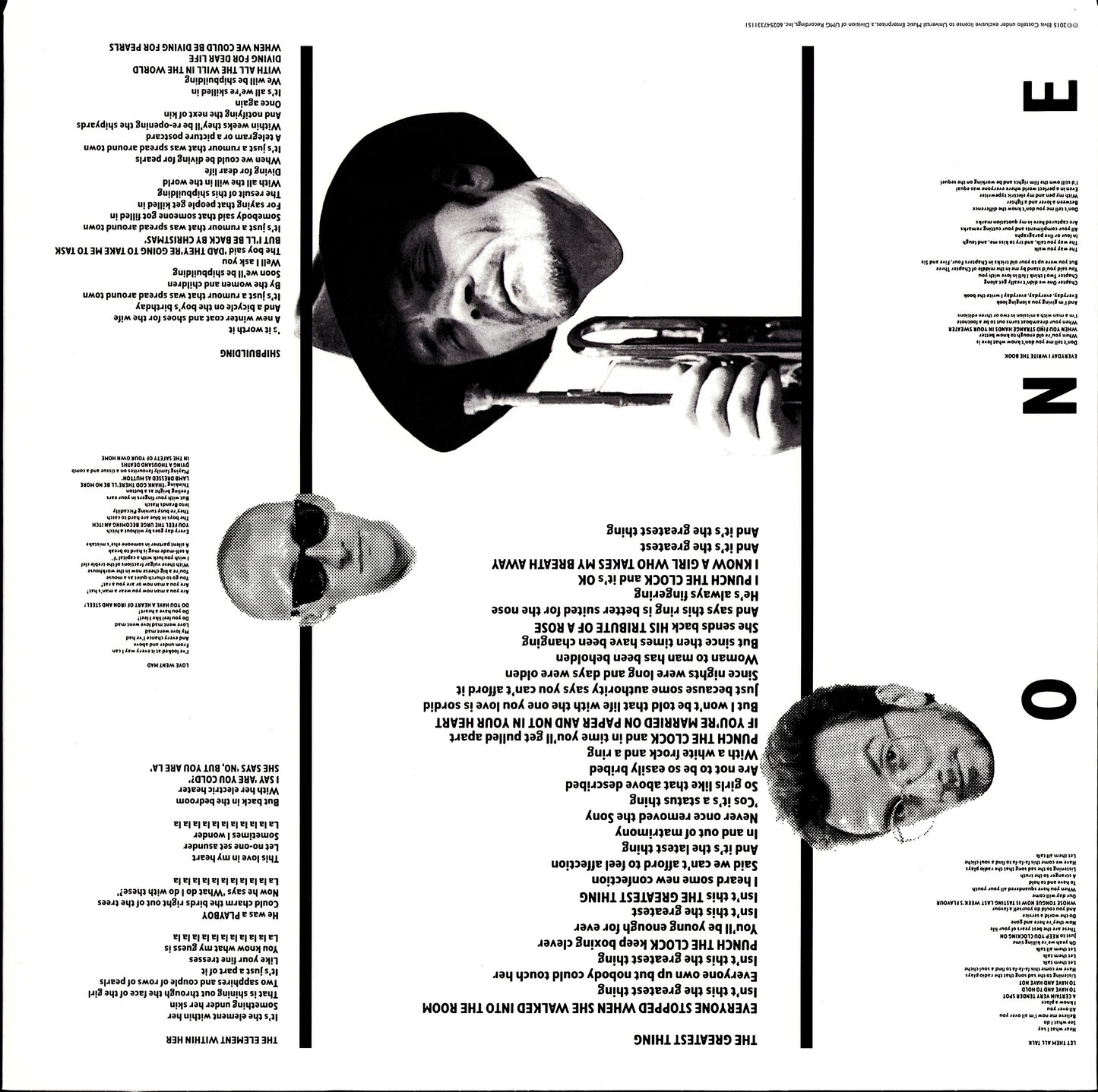 Elvis Costello And The Attractions - Punch The Clock Vinyl LP Kopie