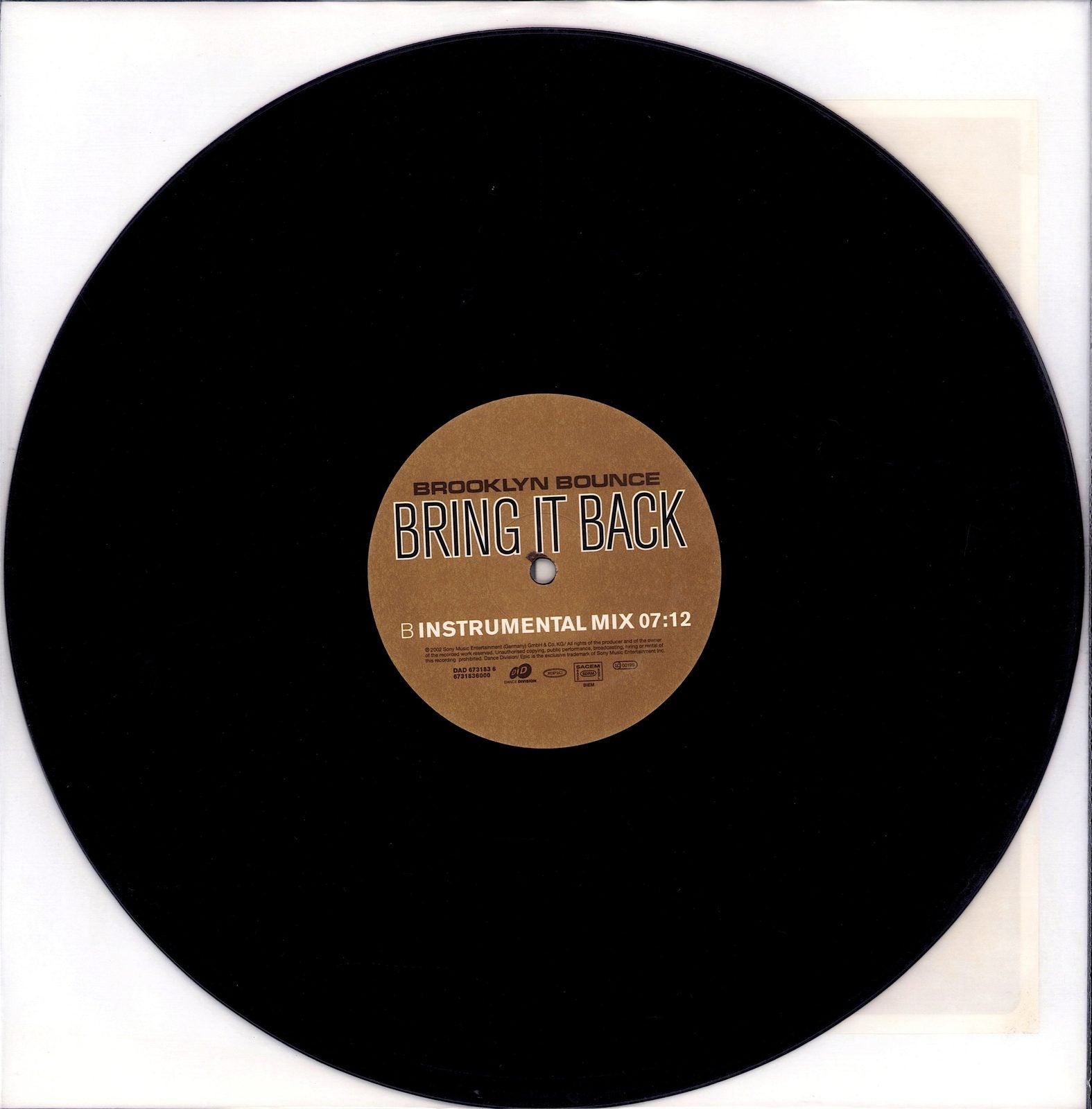 Brooklyn Bounce - Loud & Proud Vinyl 12" Maxi-Single Kopie Kopie